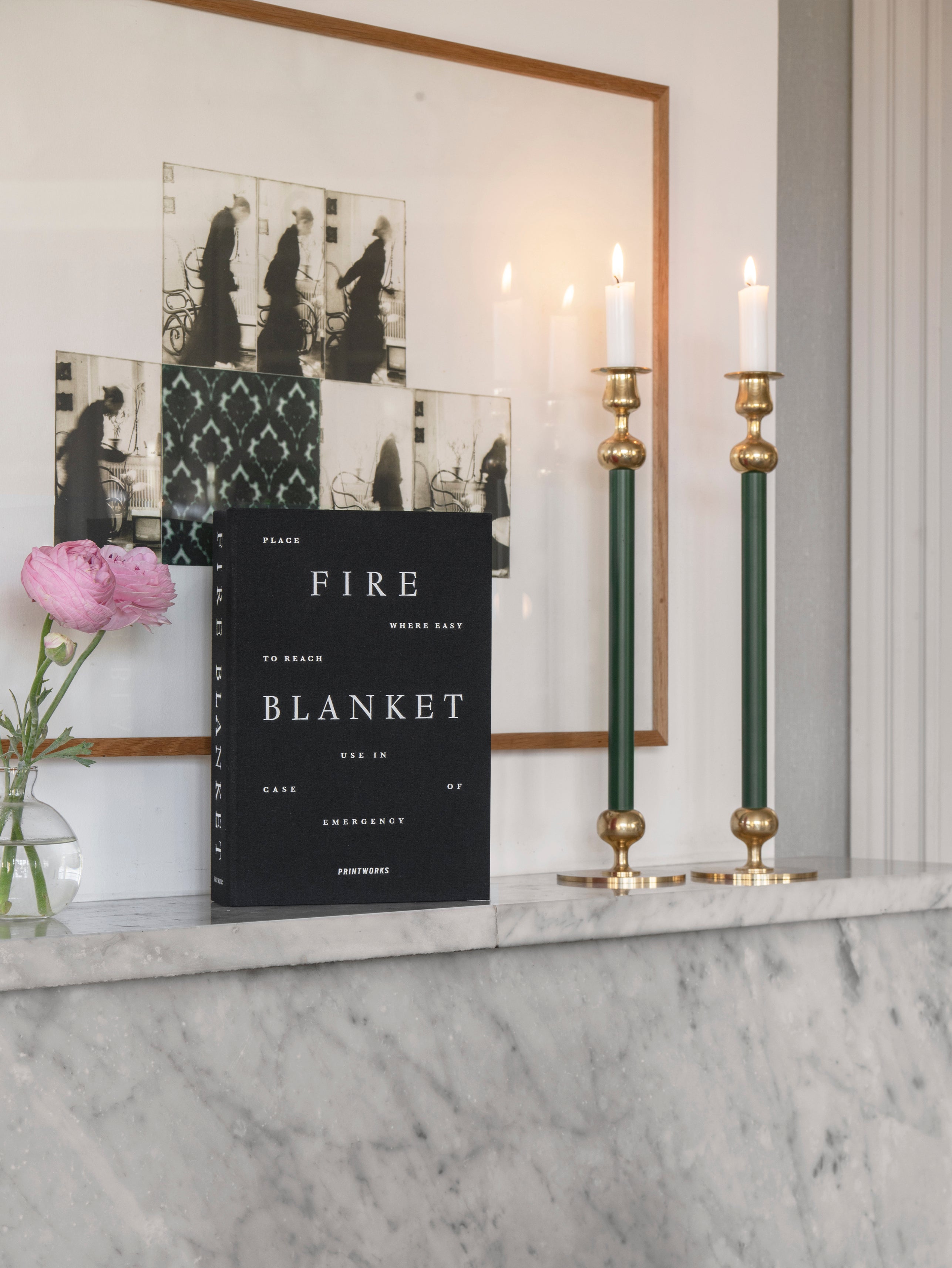 Feuerlöschdecke FIRE BLANKET schwarz