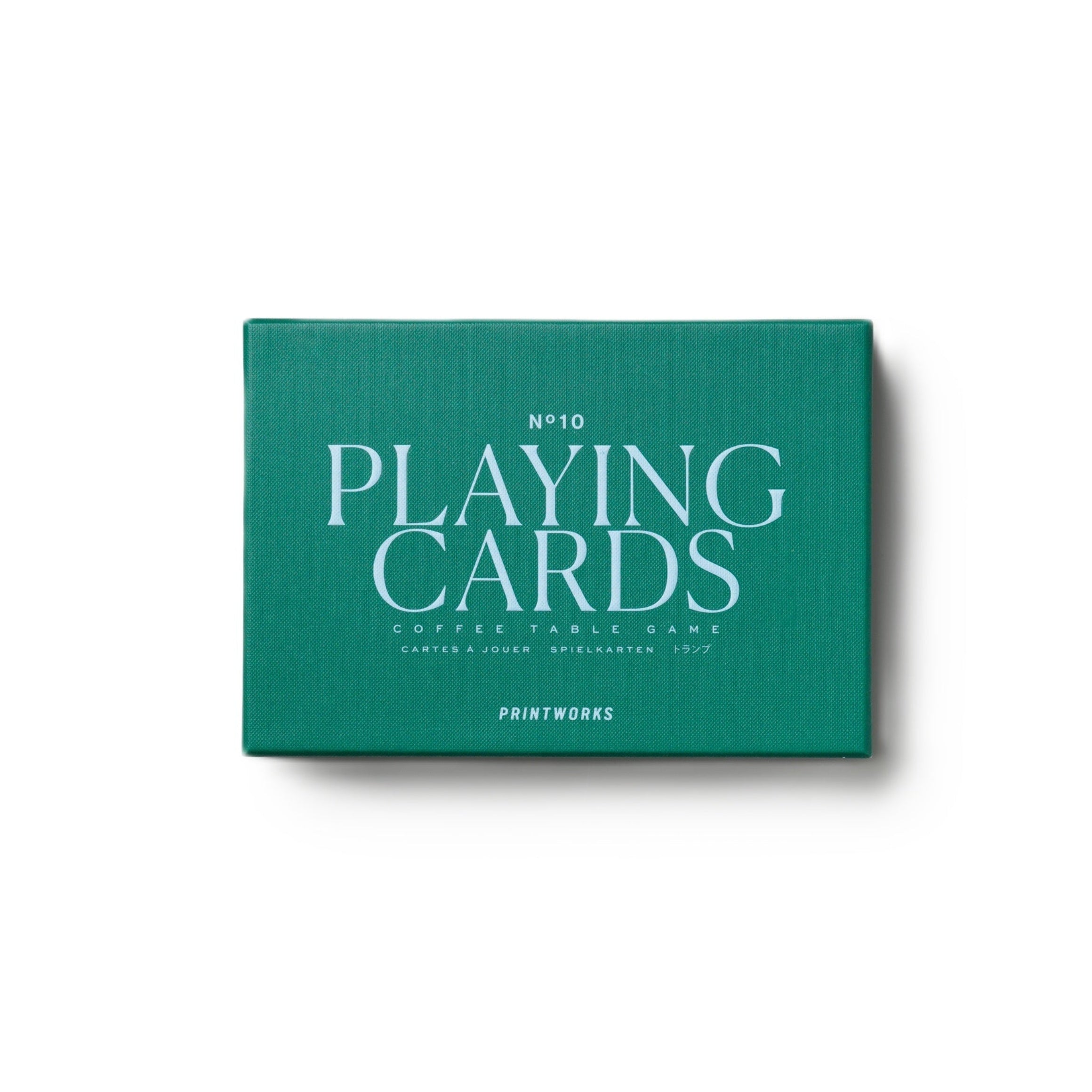 PLAYING CARDS green