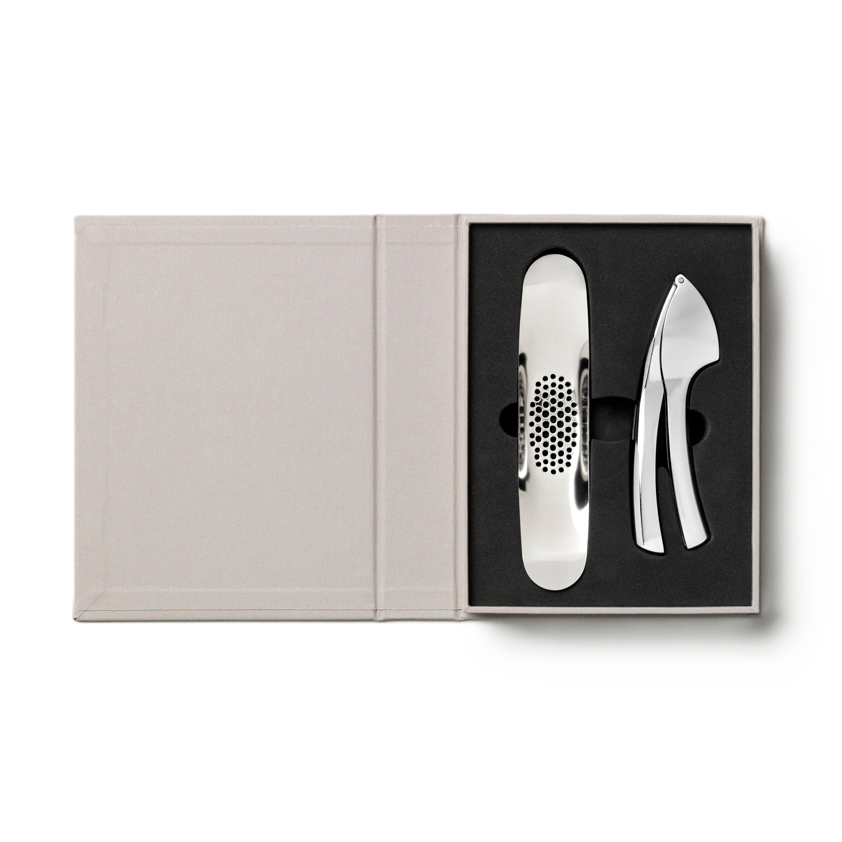 Knoflookset GARLIC TOOLS grijs