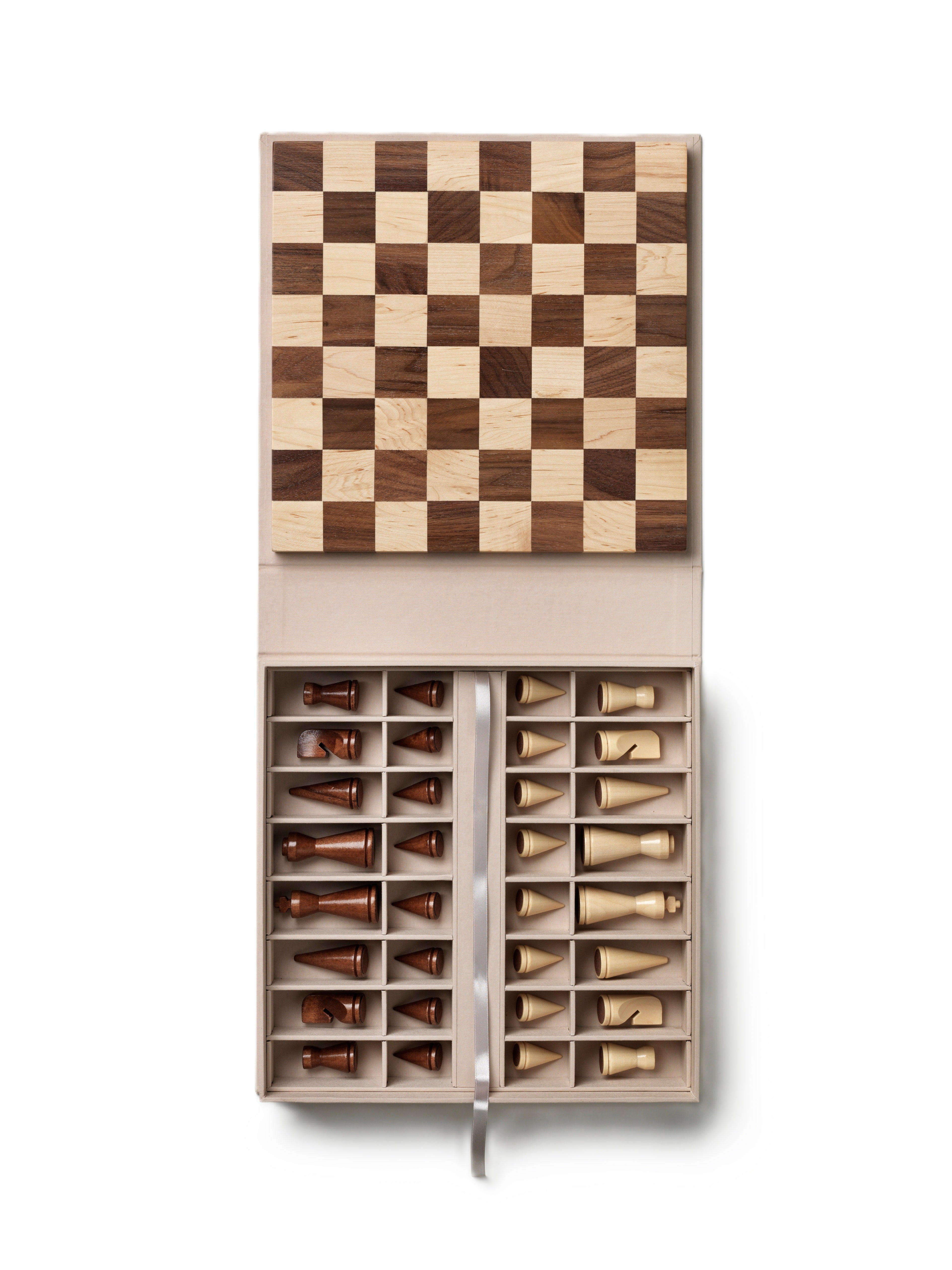 MINIMALIST CHESS schaakset hout
