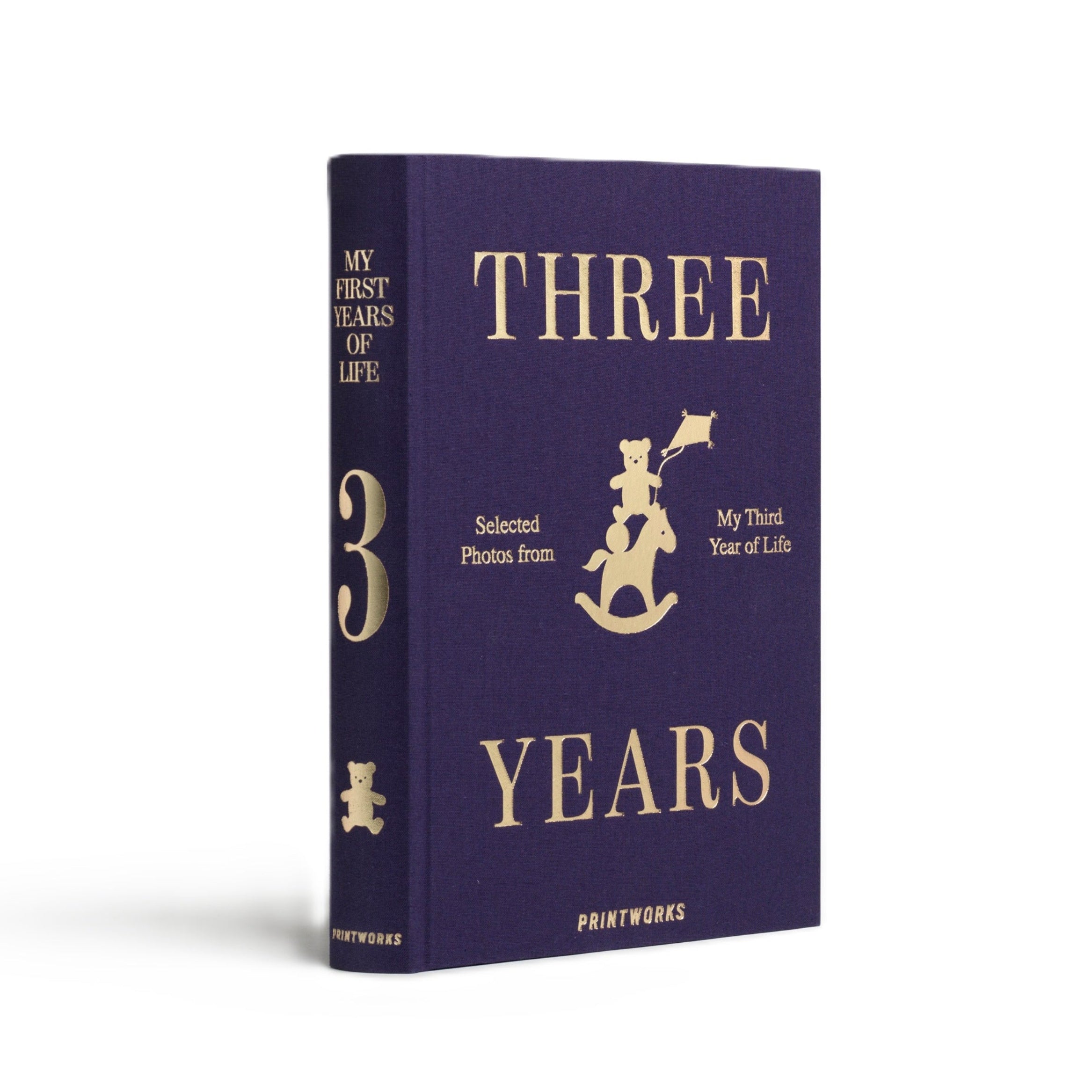 Fotoalbumset MY FIRST 3 YEARS OF LIFE lichtblauw