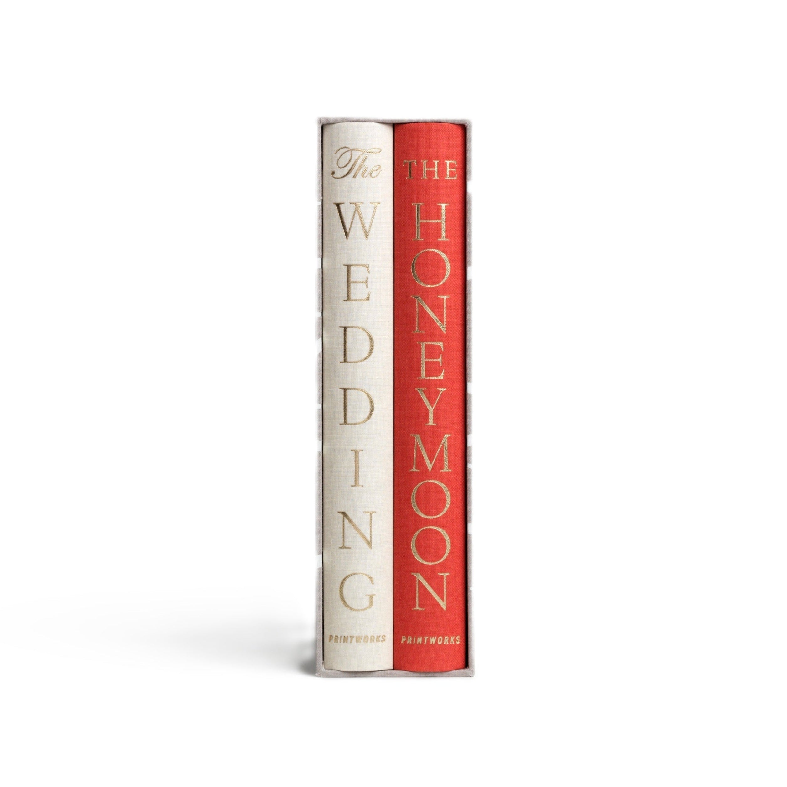 Fotoalbum-Set ONE LOVE beige mit Rot