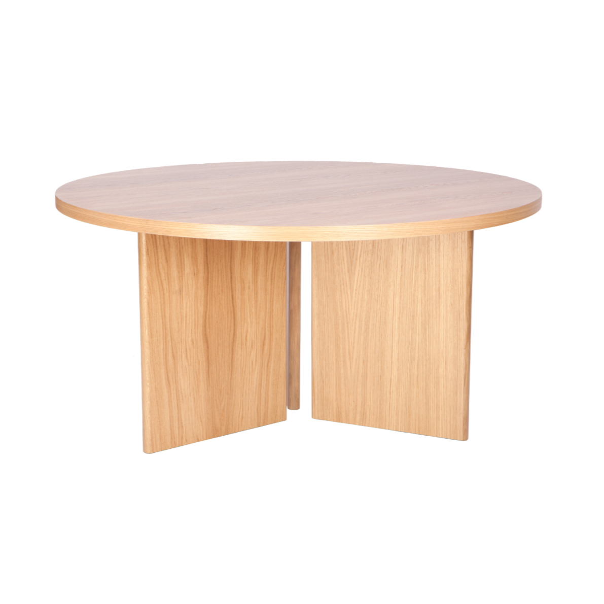 Runder Tisch FAN Eichenfurnier