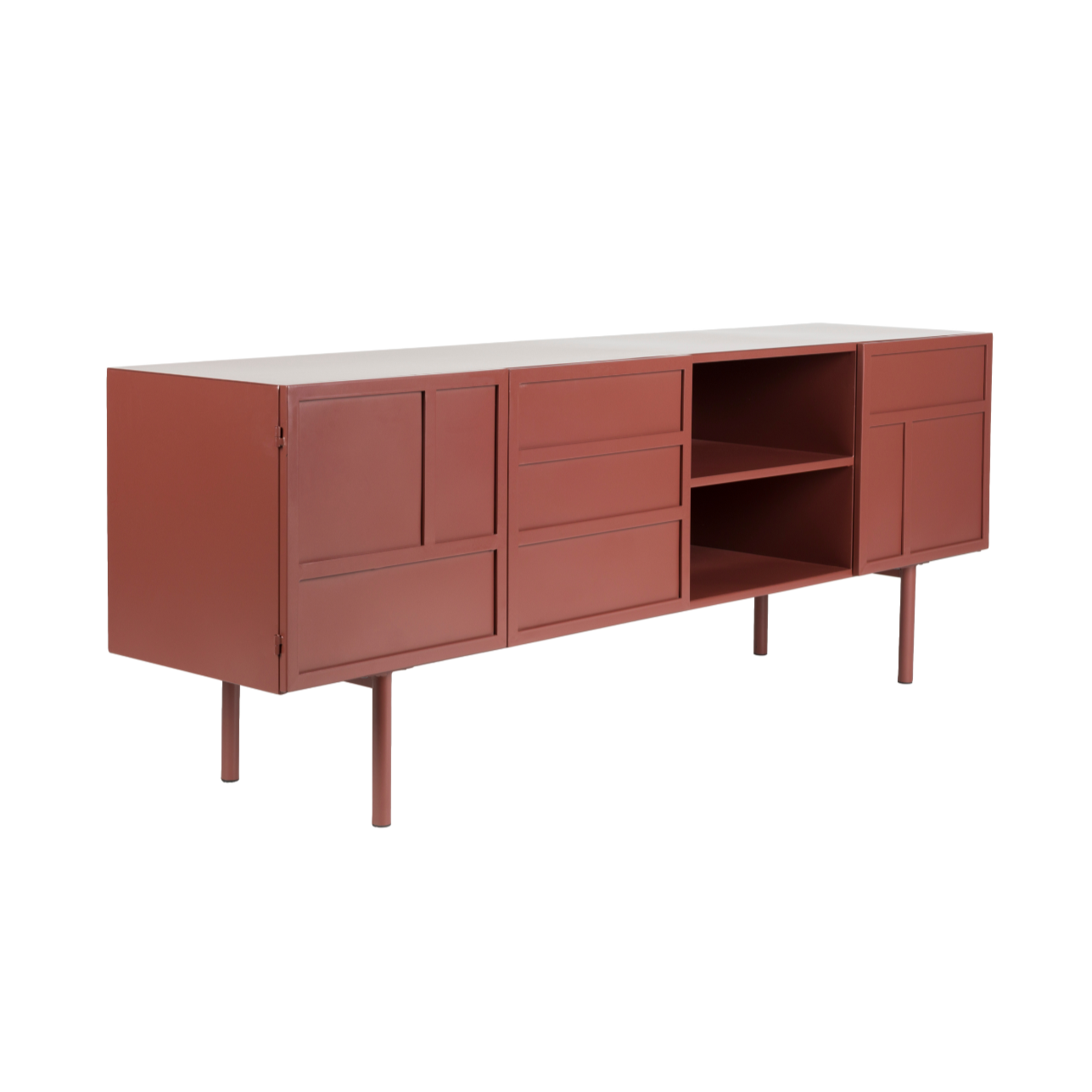 DAVIS TV cabinet rusty brown