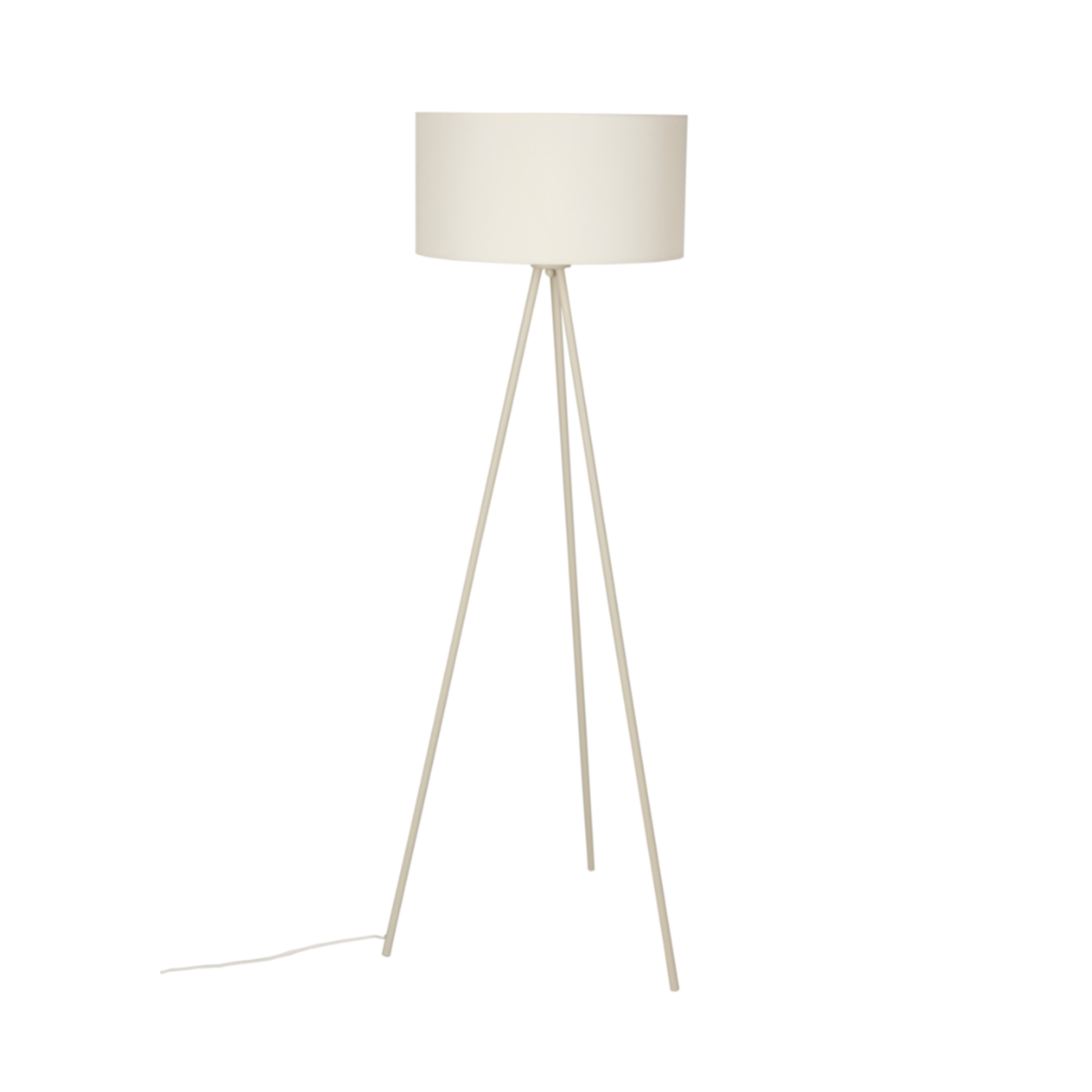 Vloerlamp drievoudig SUSIE beige