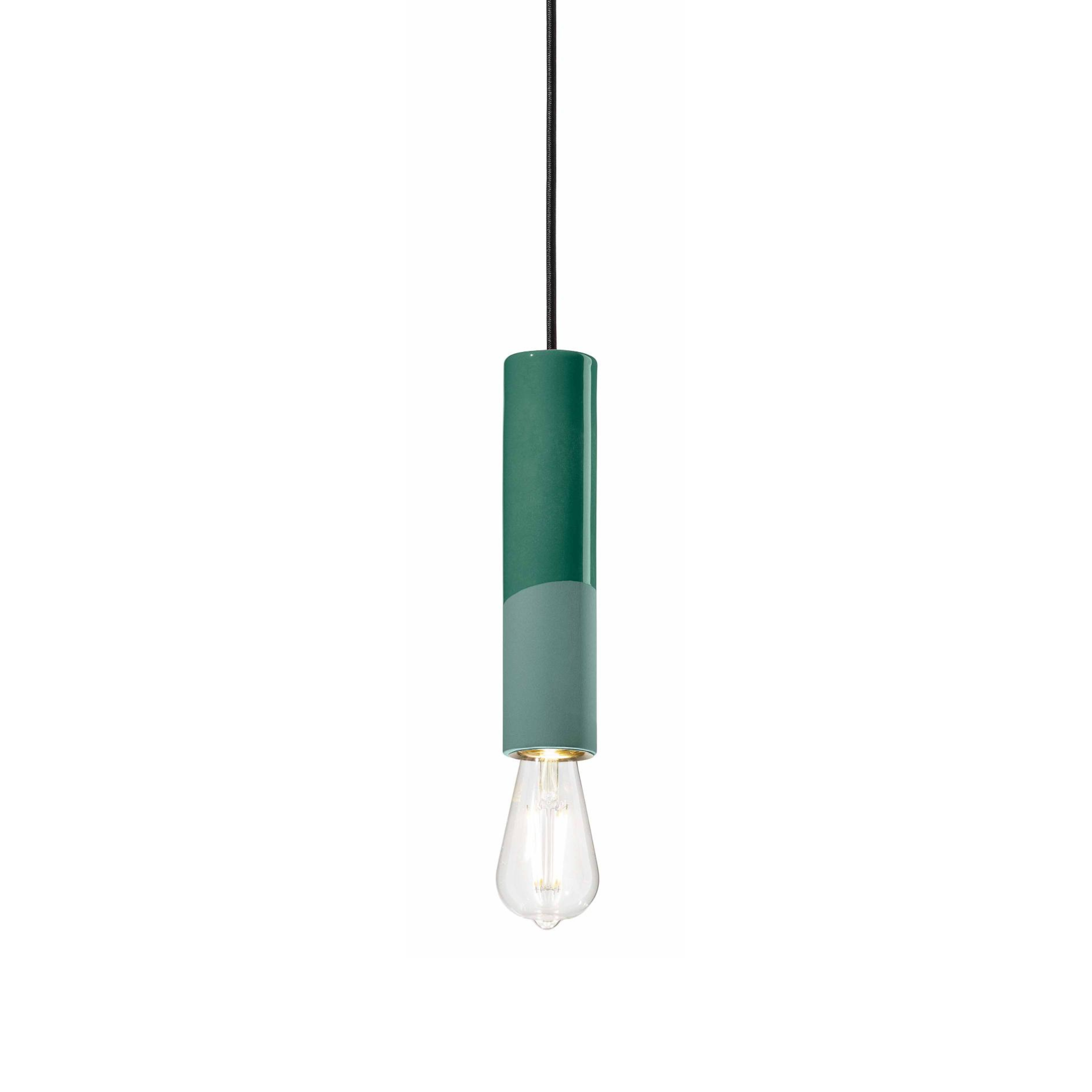 Keramik-Pendelleuchte PI Salbeigrün