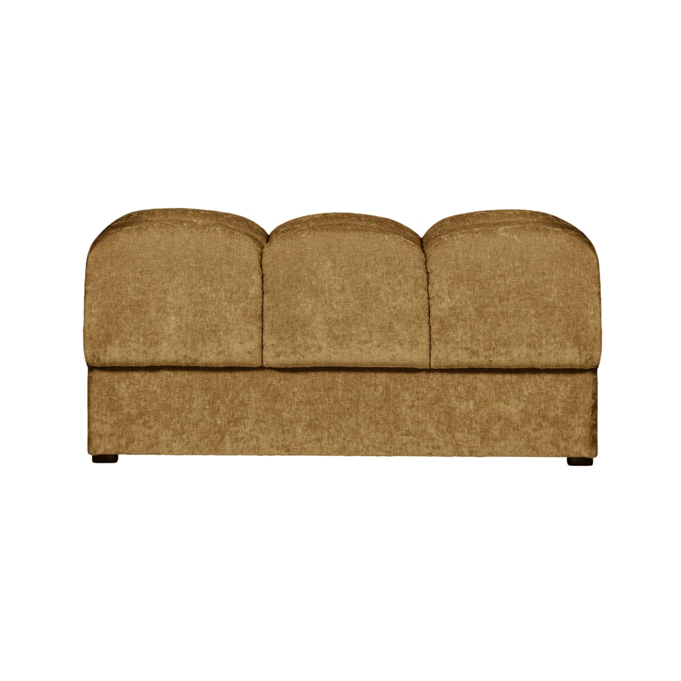 Puf TWEEDE AFSPRAAK honingkleurig