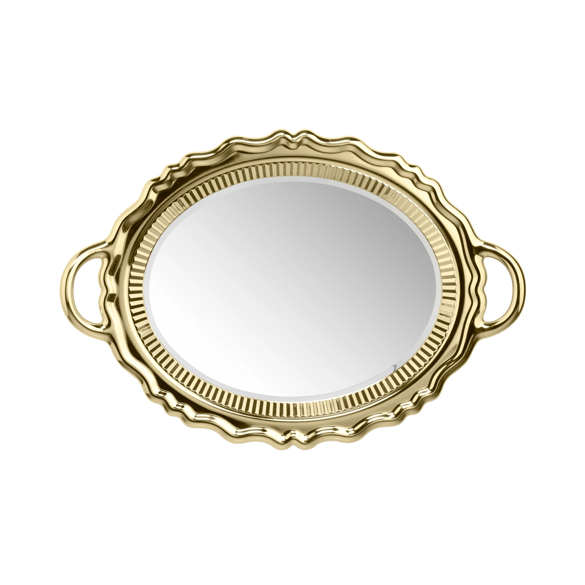 PLATEAU gold mirror
