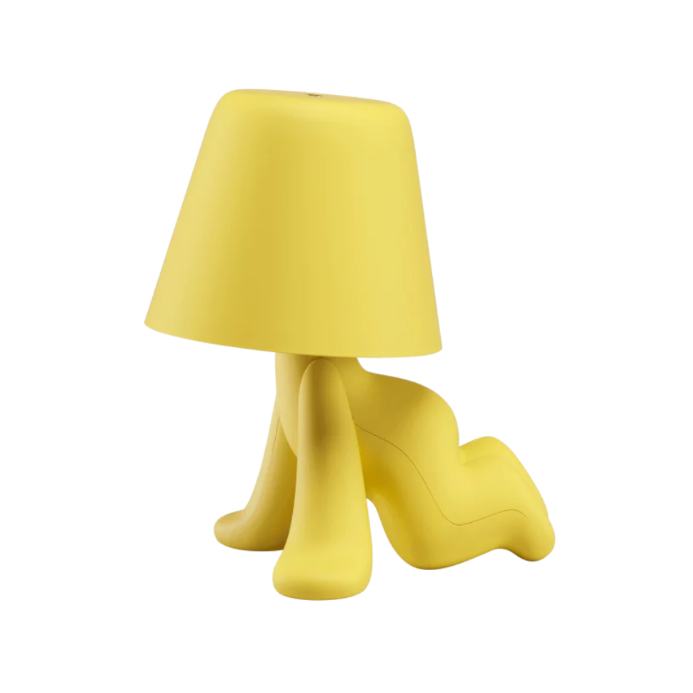 Portable lamp SWEET BROTHERS RON yellow