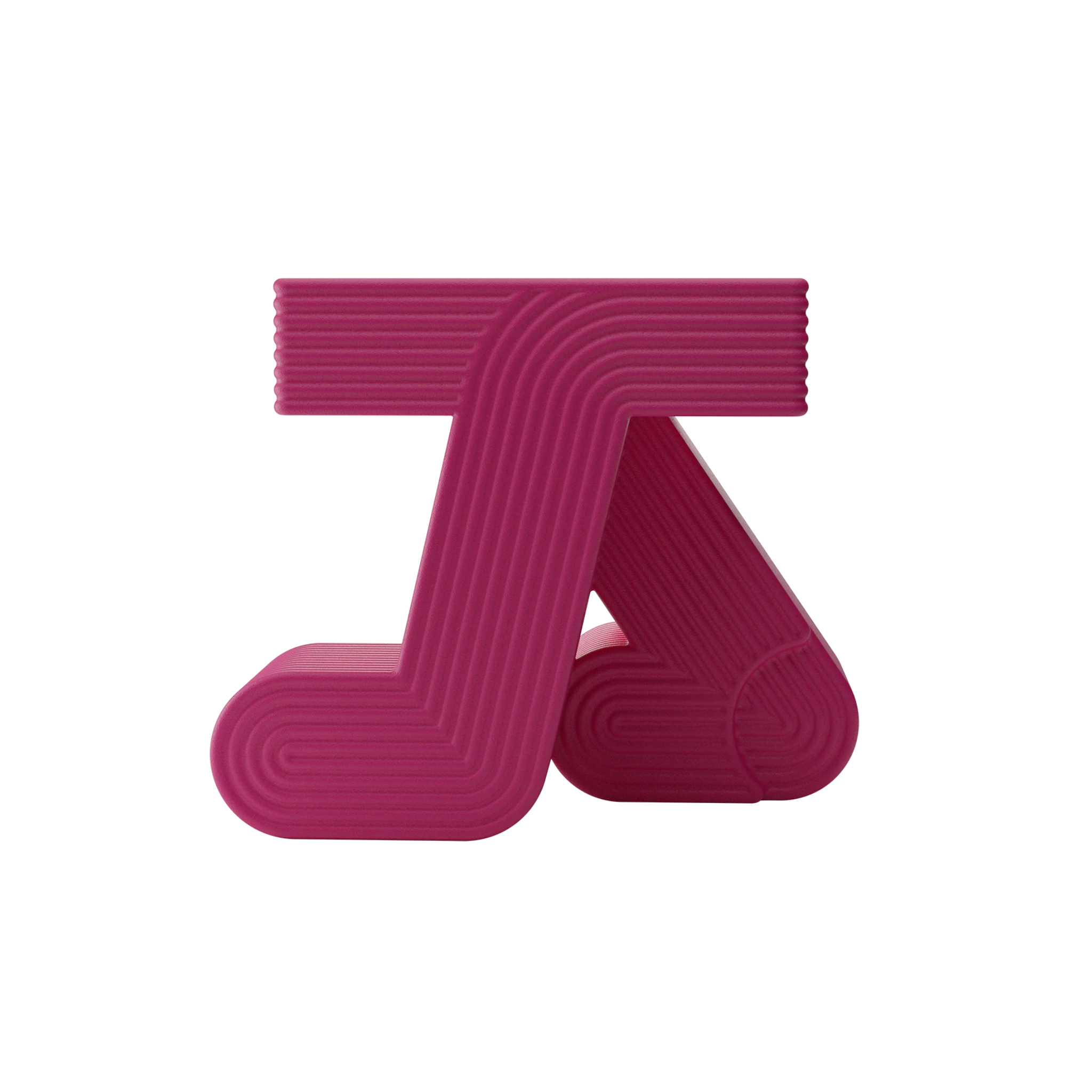 WALKING fuchsia garden side table