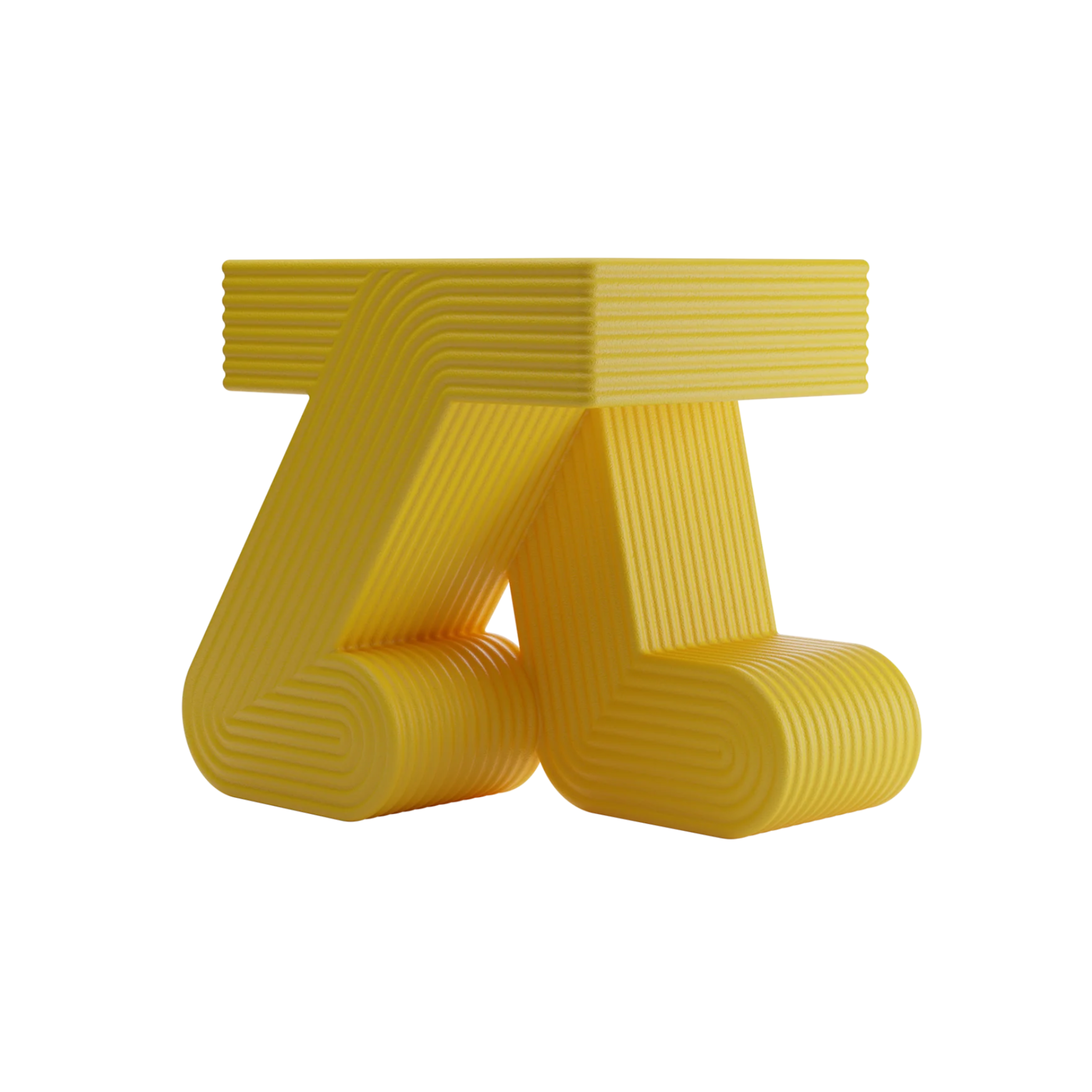 Geel tuintafeltje WALKING