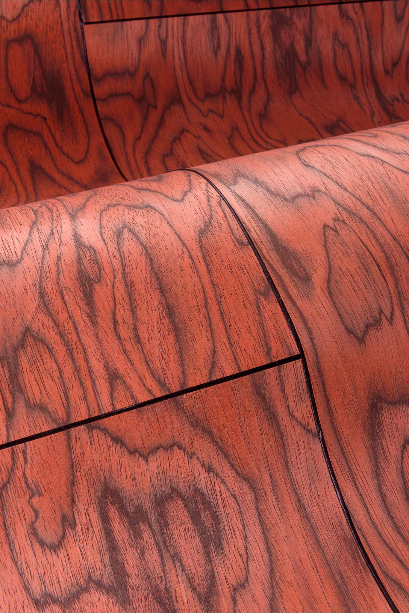 COTI oranje fineerbehang