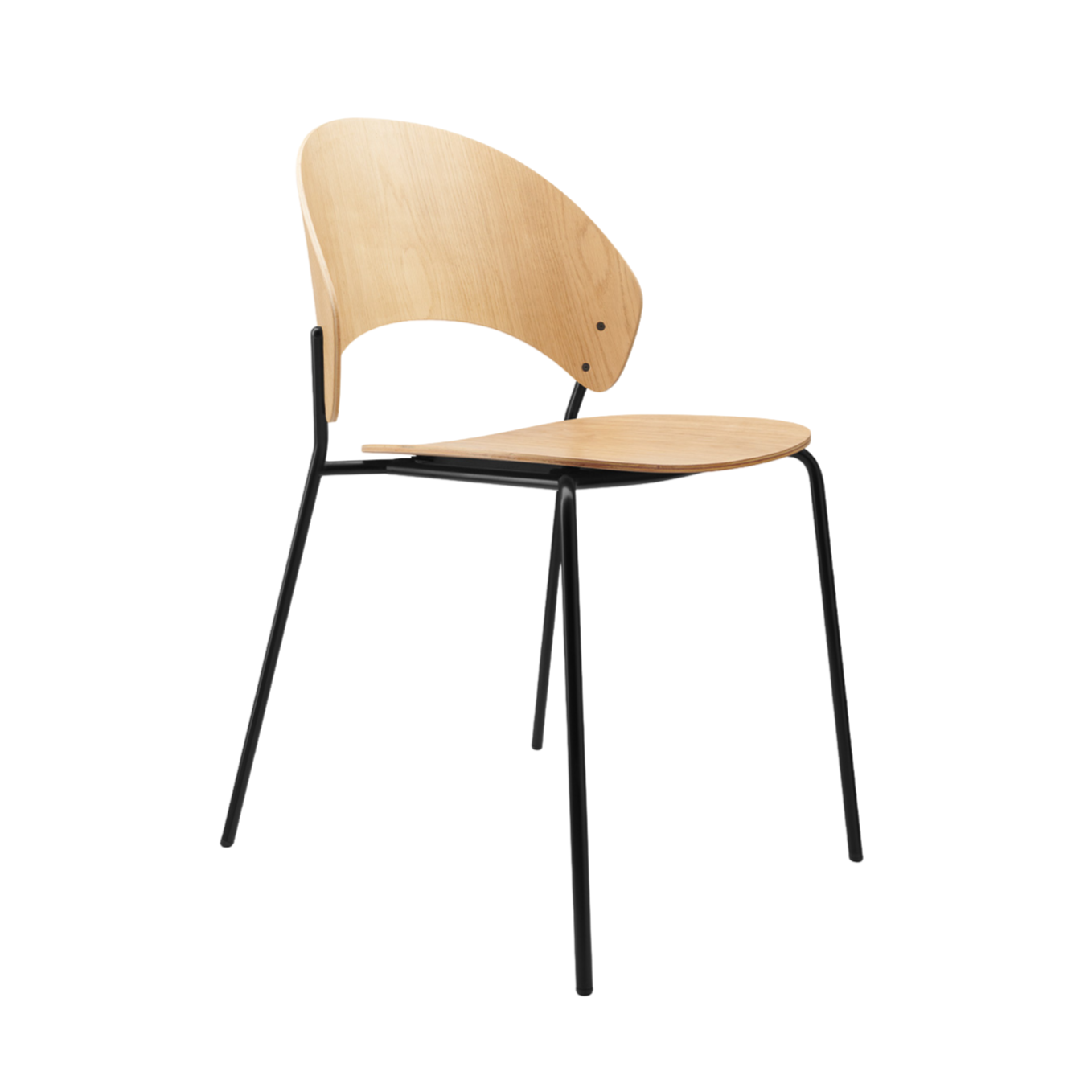 Stoel DOSINA eikenfineer