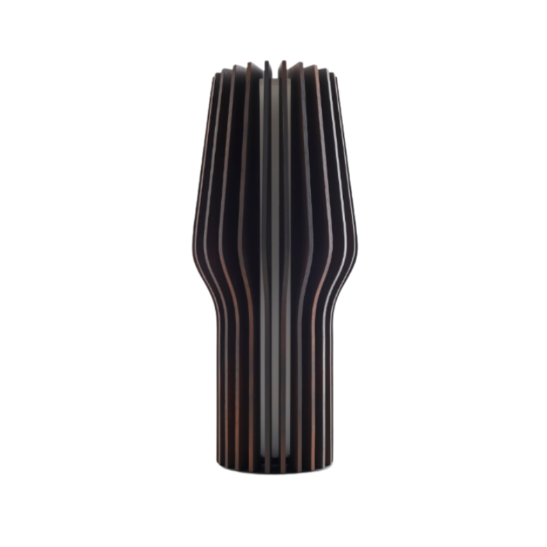 Draagbare lamp RADIANT gerookt eiken