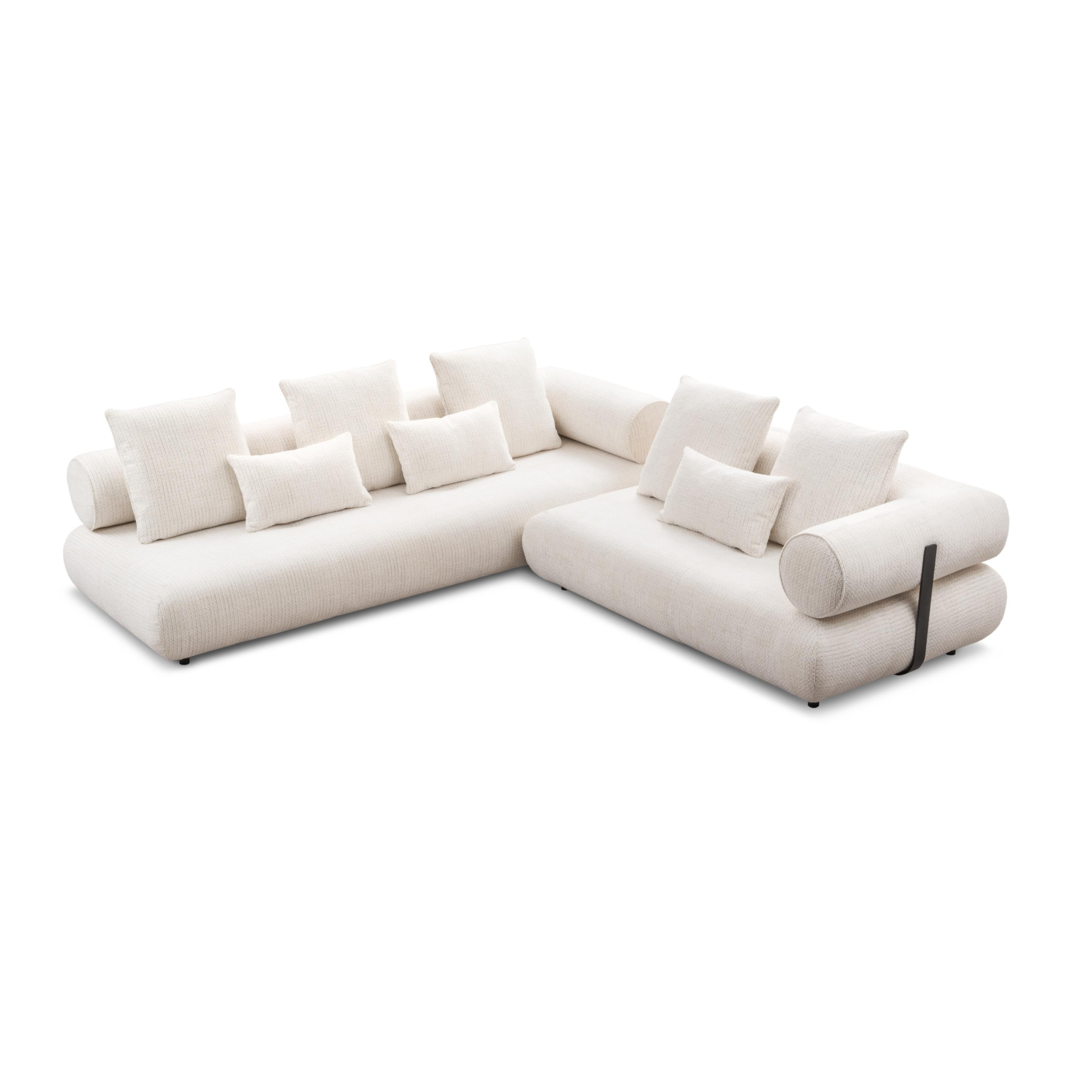 Linkes Ecksofa CASABLANCA personalisiert