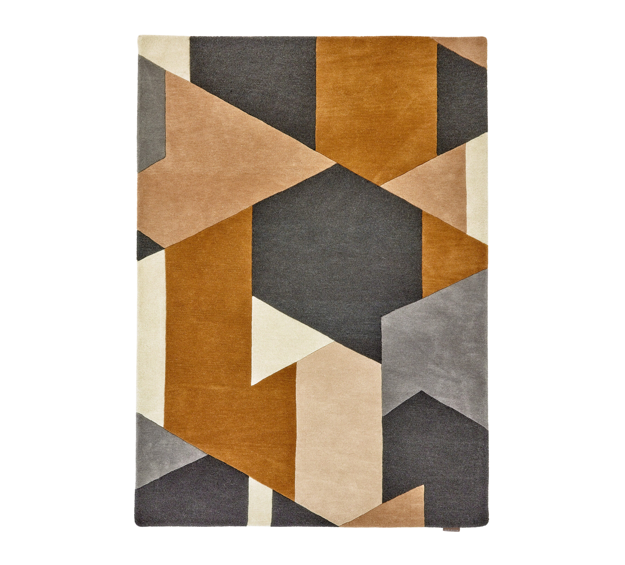 Vloerkleed POPOVA karamelkleurig