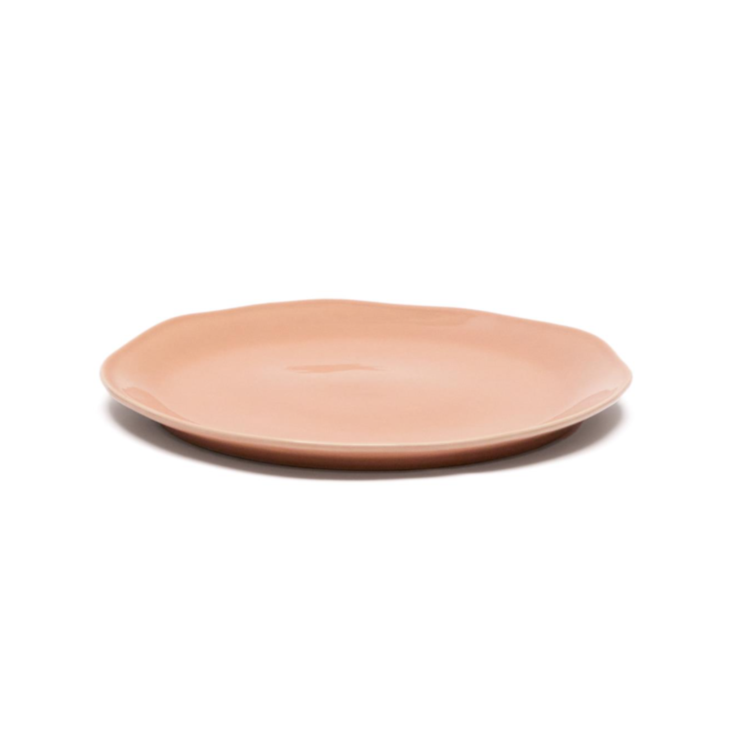 Talerz TIRAYA roze keramiek