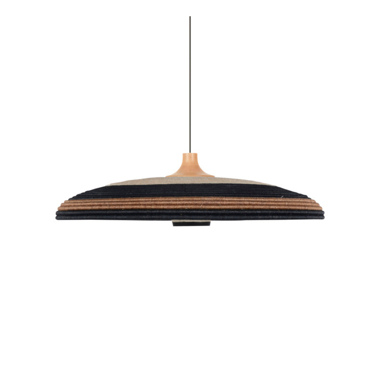Hanglamp GRASS bruin met groen
