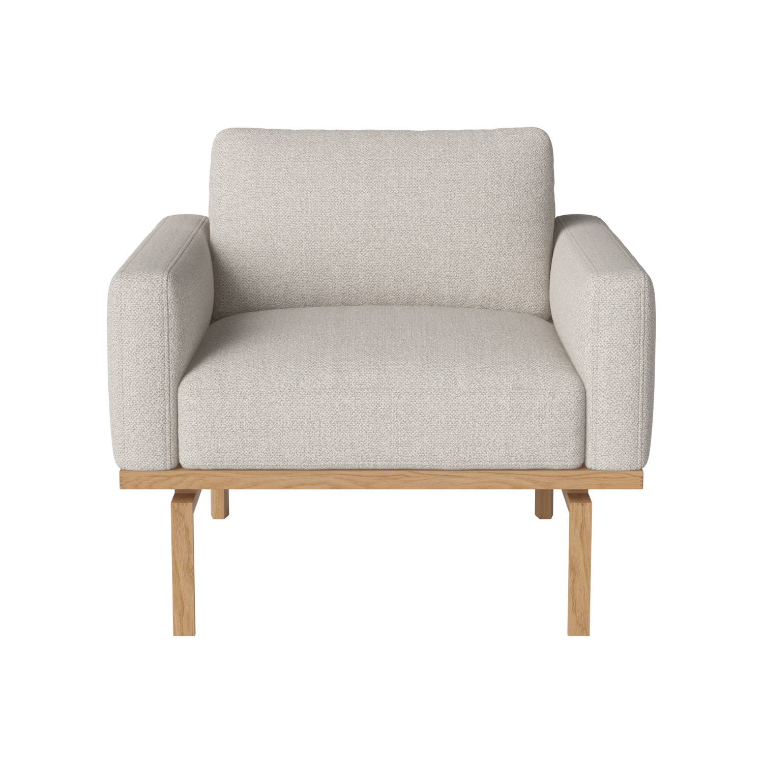 Elton -Sesselbasis aus Eichenholz