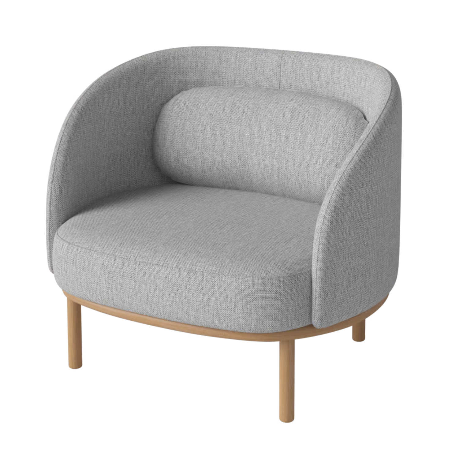 Fuuga -Sesselbasen aus Eiche