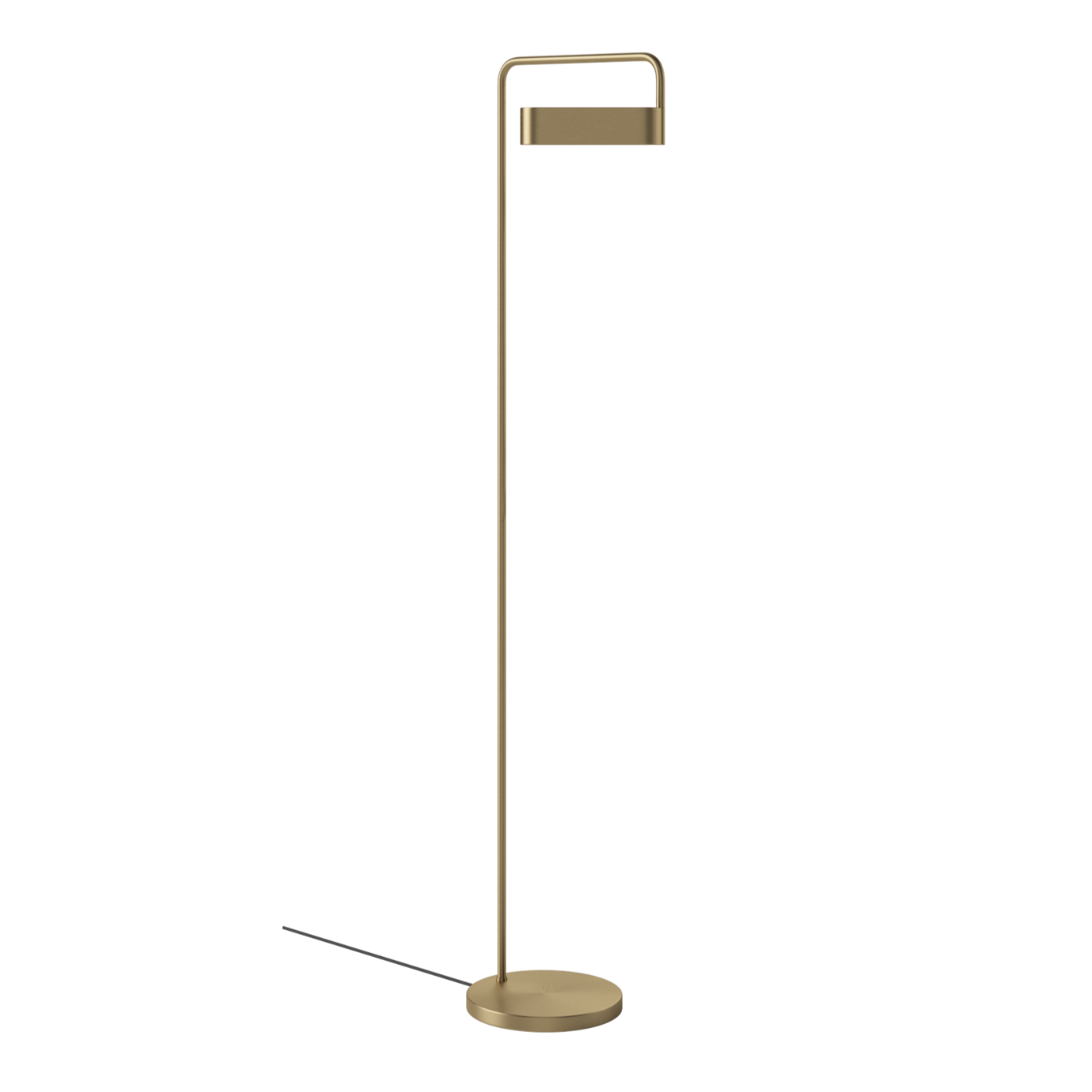 Vloerlamp SCRIBE antiek messing