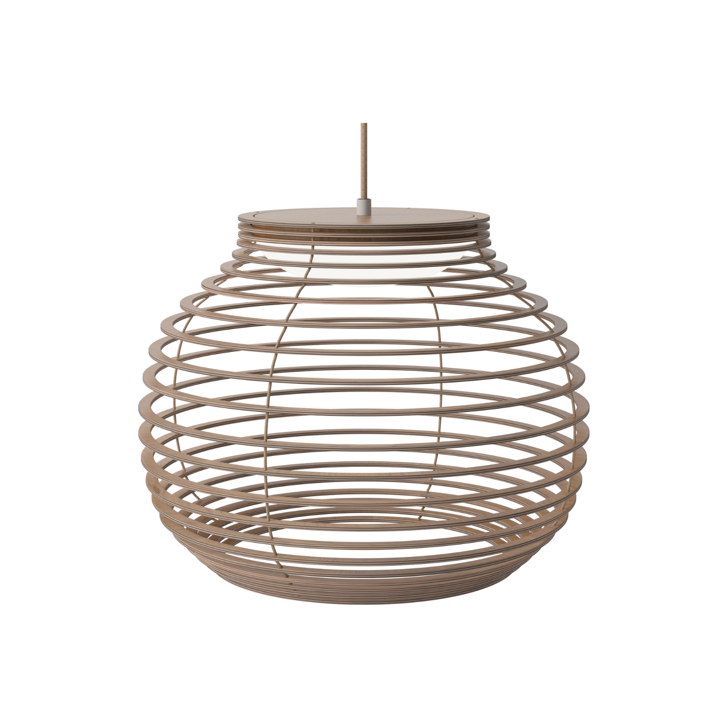 Anelli Hanging Lampe Eichenfurnier