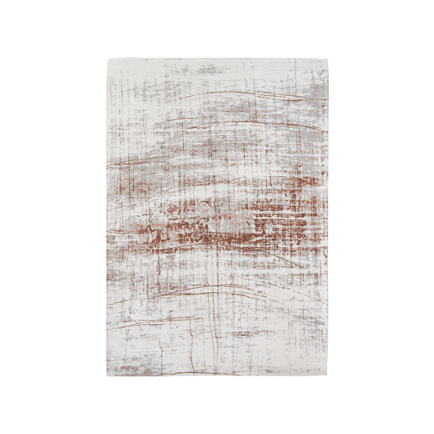 Vloerkleed GRIFF COPPERFIELD bruin-wit