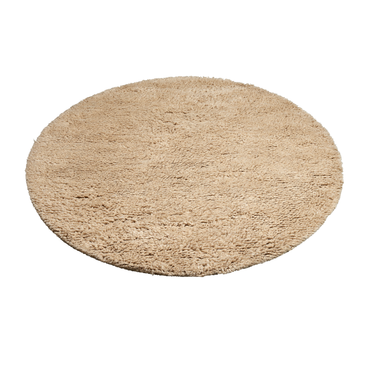 Ronde vloerkleed ALVE beige