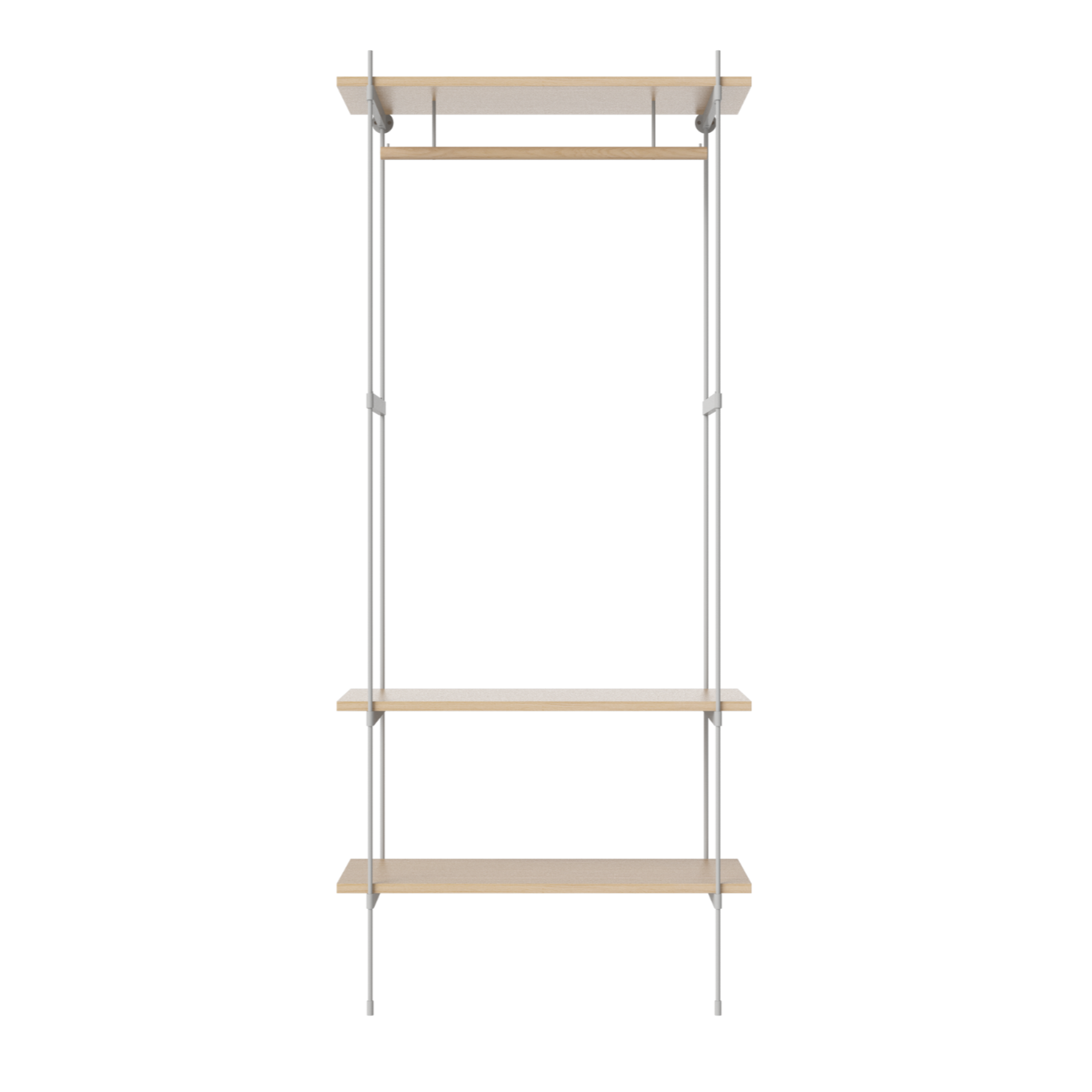 Rog Rodka Rodka Bender Eichenfurnier mit einem Stahlrahmen