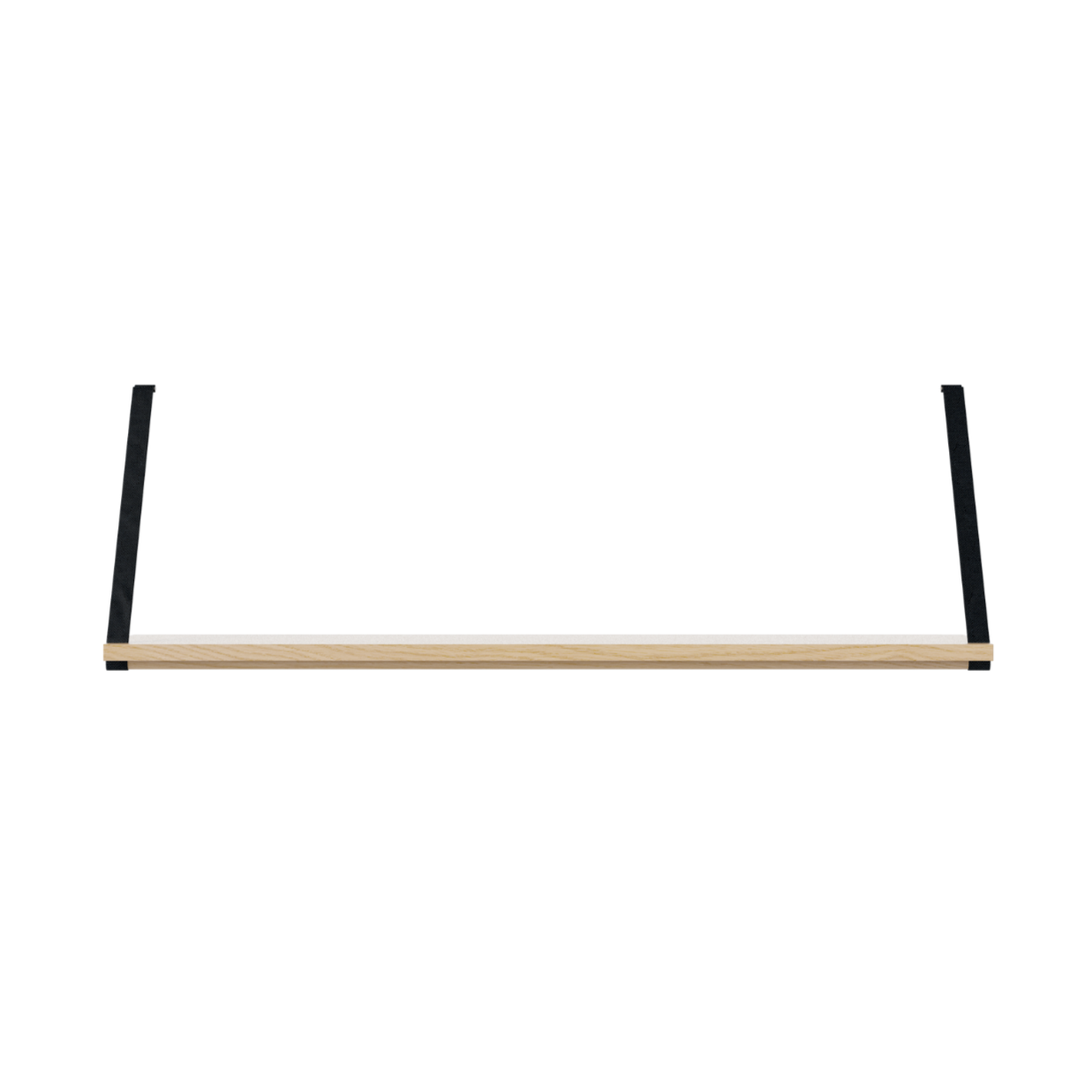 Plank STRAP - enkele module gebleekt eikenhout