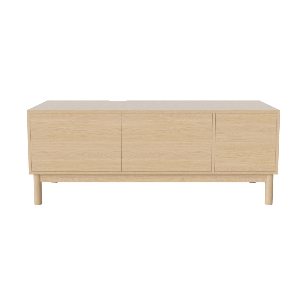 RTV-kast CASE gebleekt eikenfineer