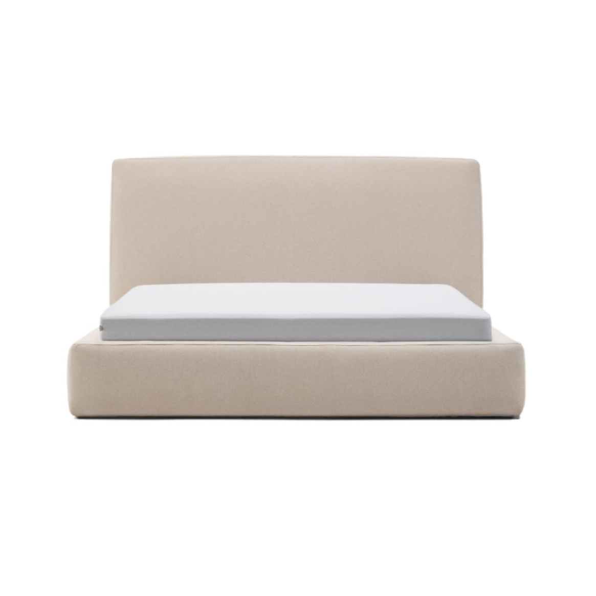 Beige BLOK bed