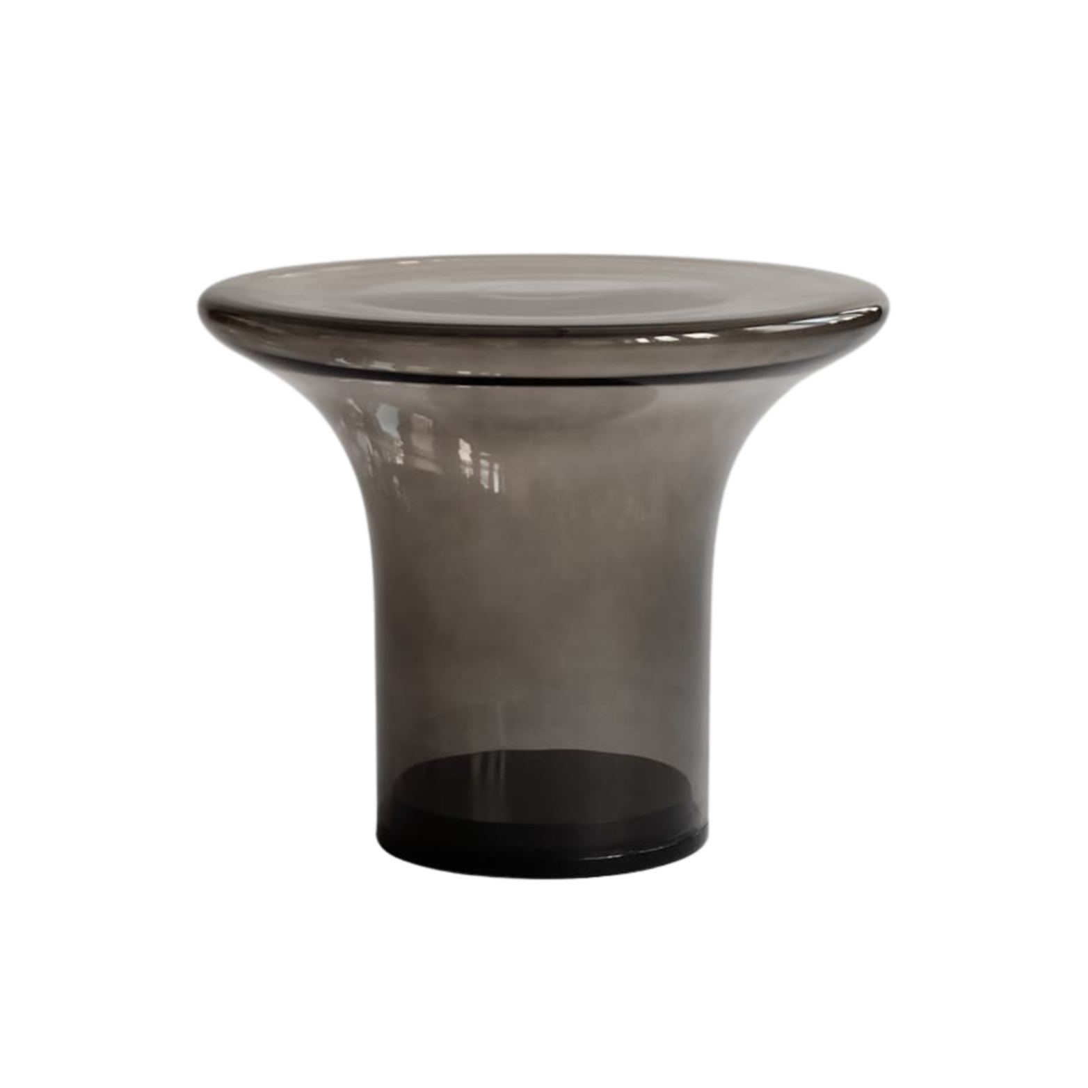 TRUMPET koffietafel gerookt glas