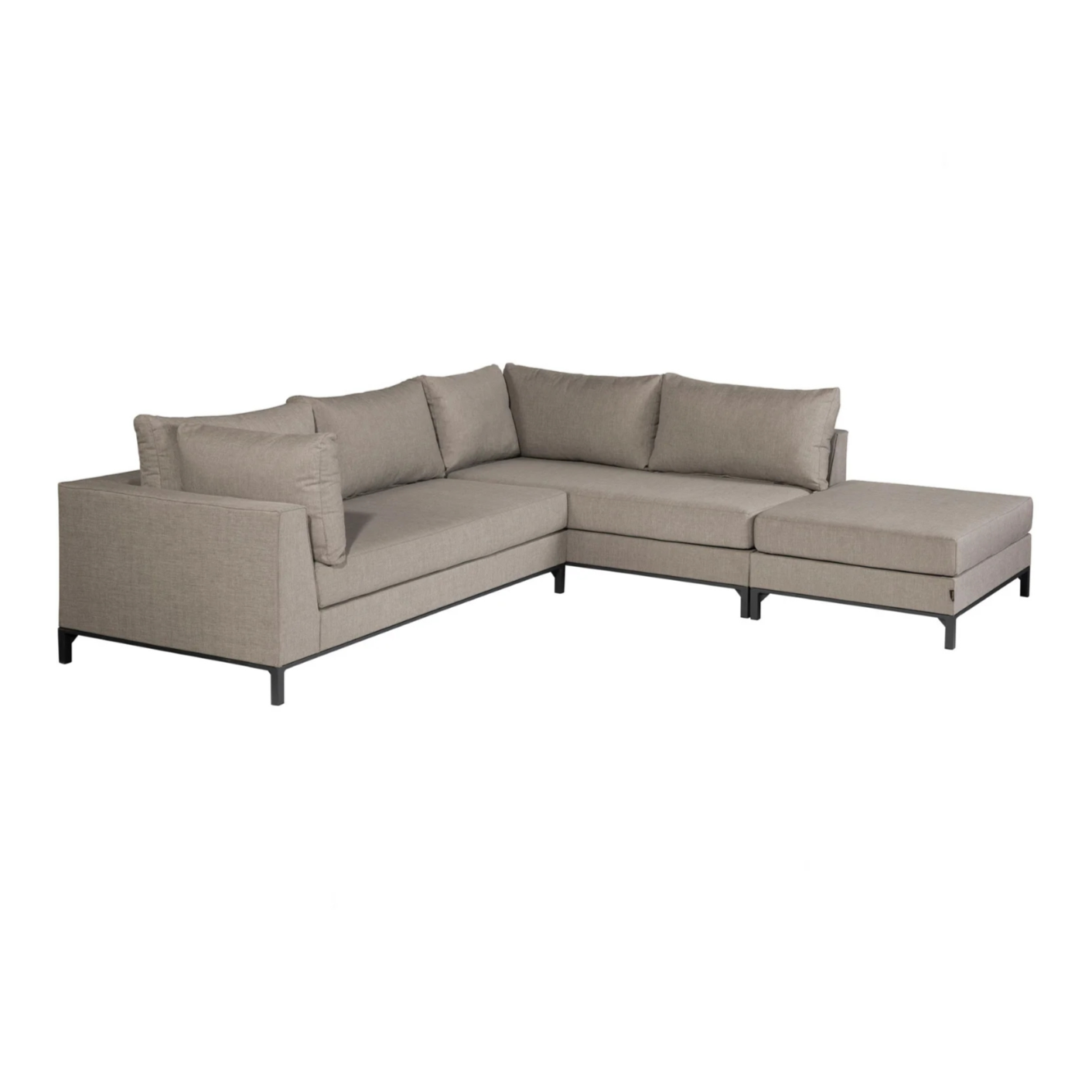 Rechtsseitige Gartenliege SICILIE beige