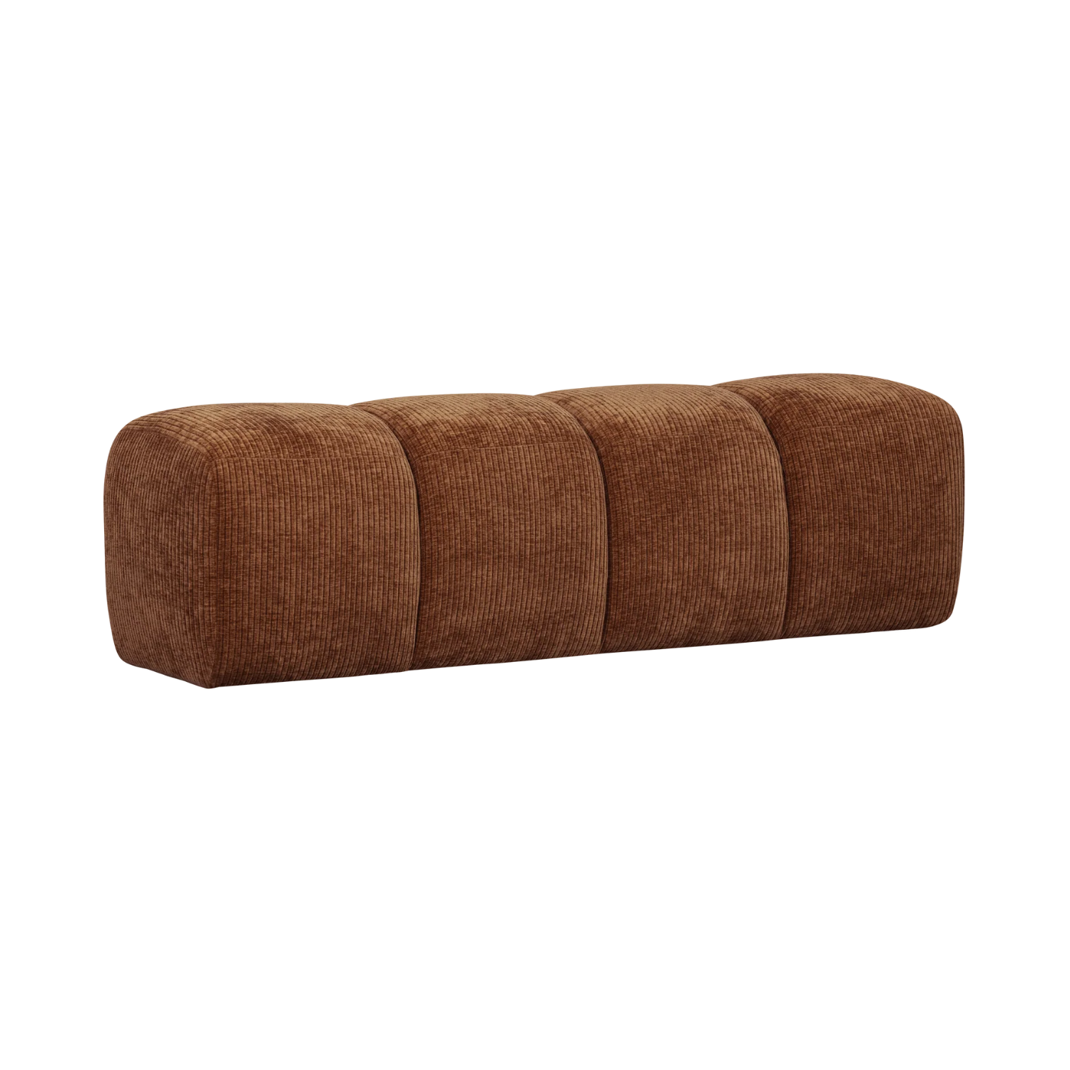 Bank MOJO rostbraun Cord