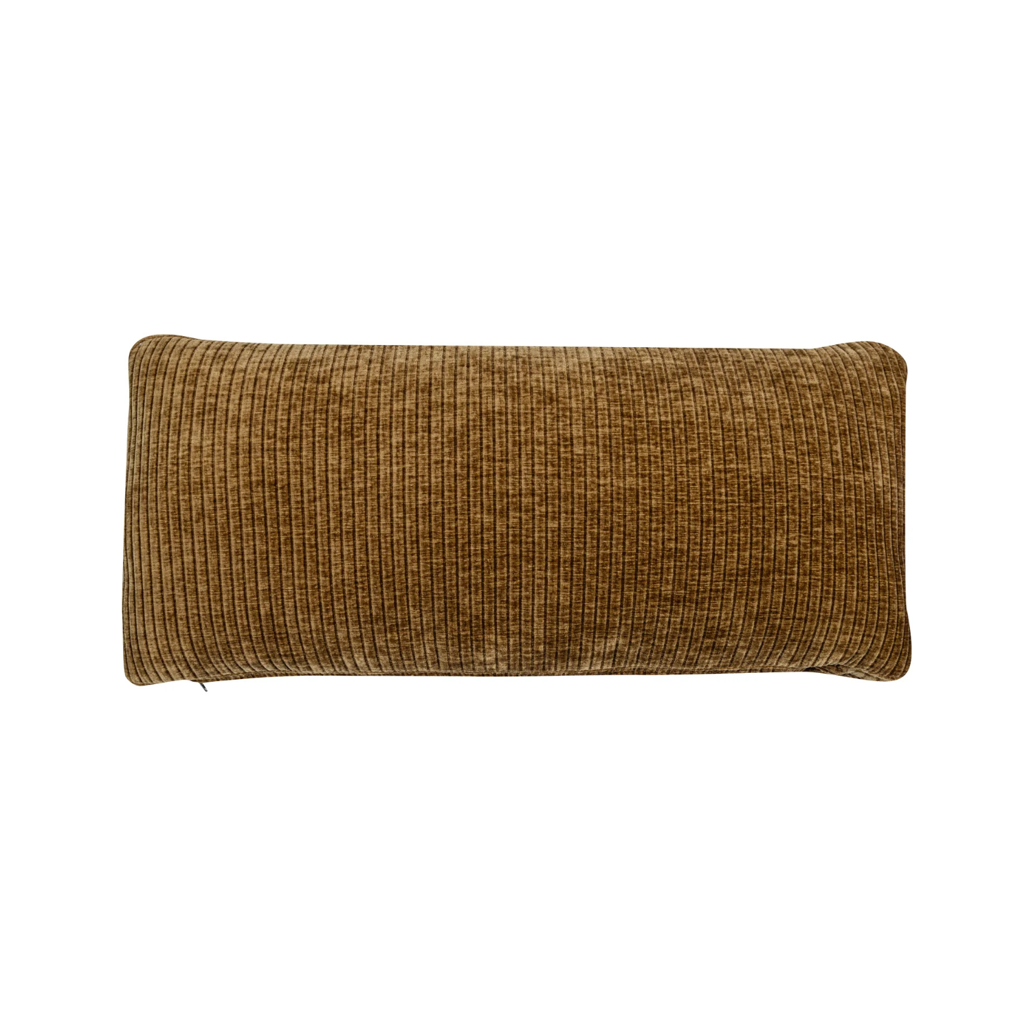 MOJO kussen donker honingkleurig ribfluweel