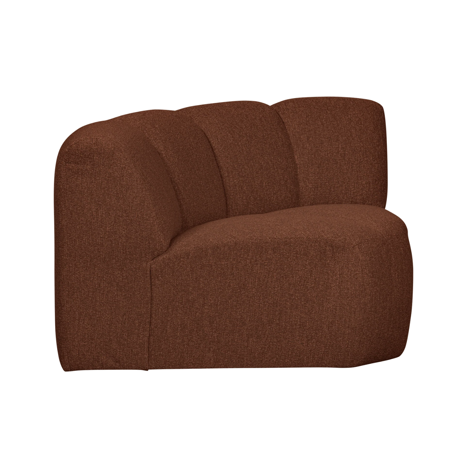 MOJO modular sofa - brown bouclé corner element