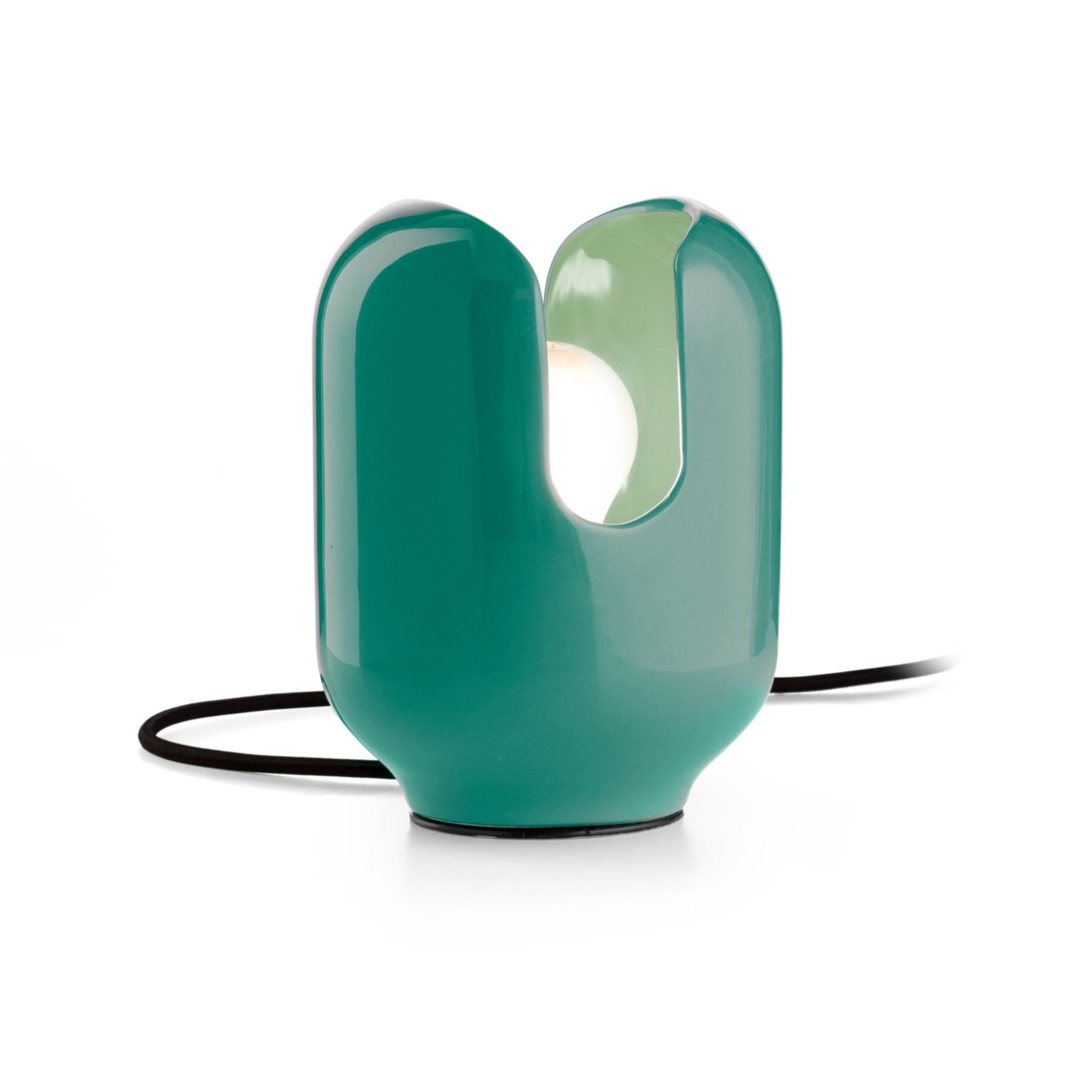 Keramik-Tischlampe BATUCADA türkis