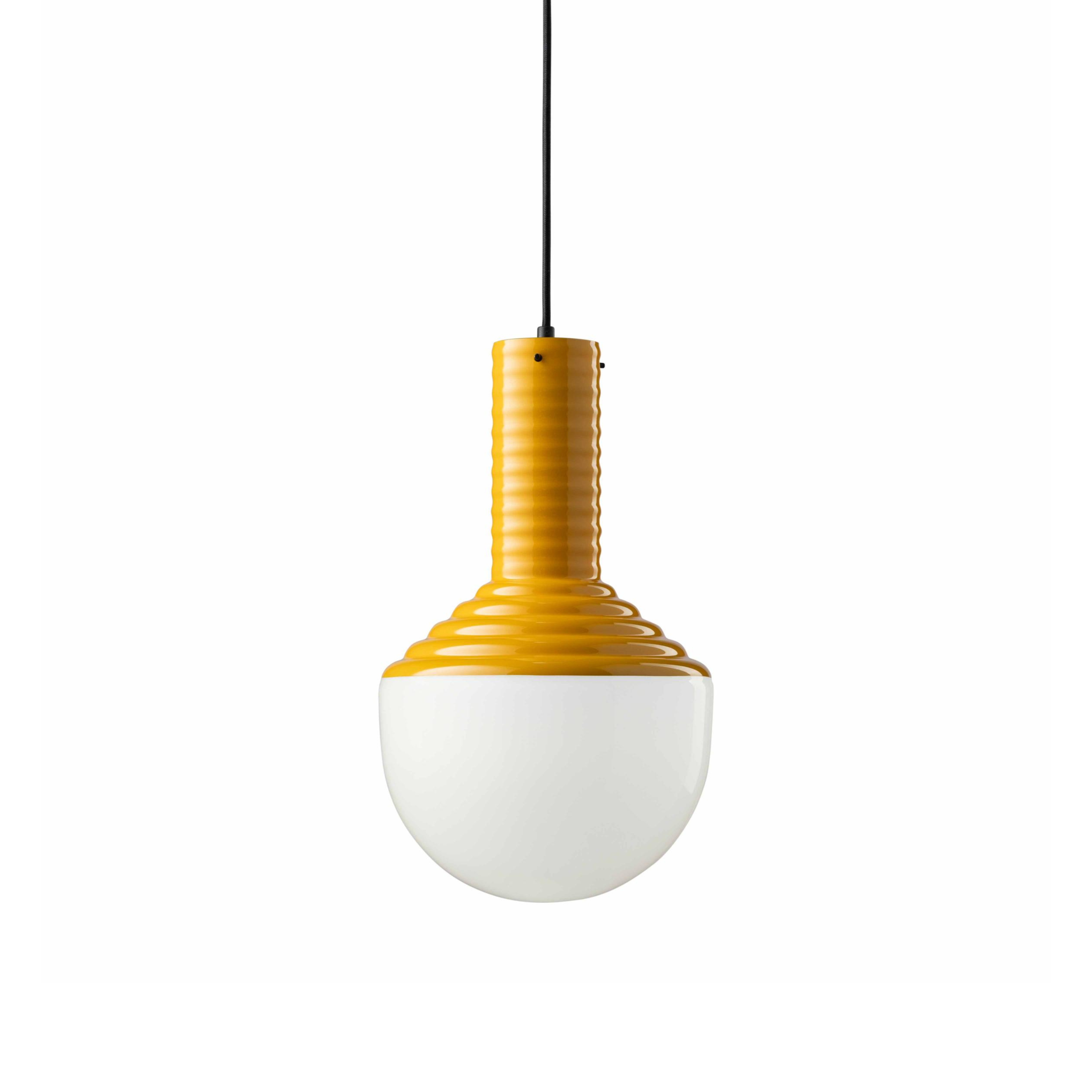 SELARÒN yellow ceramic pendant lamp