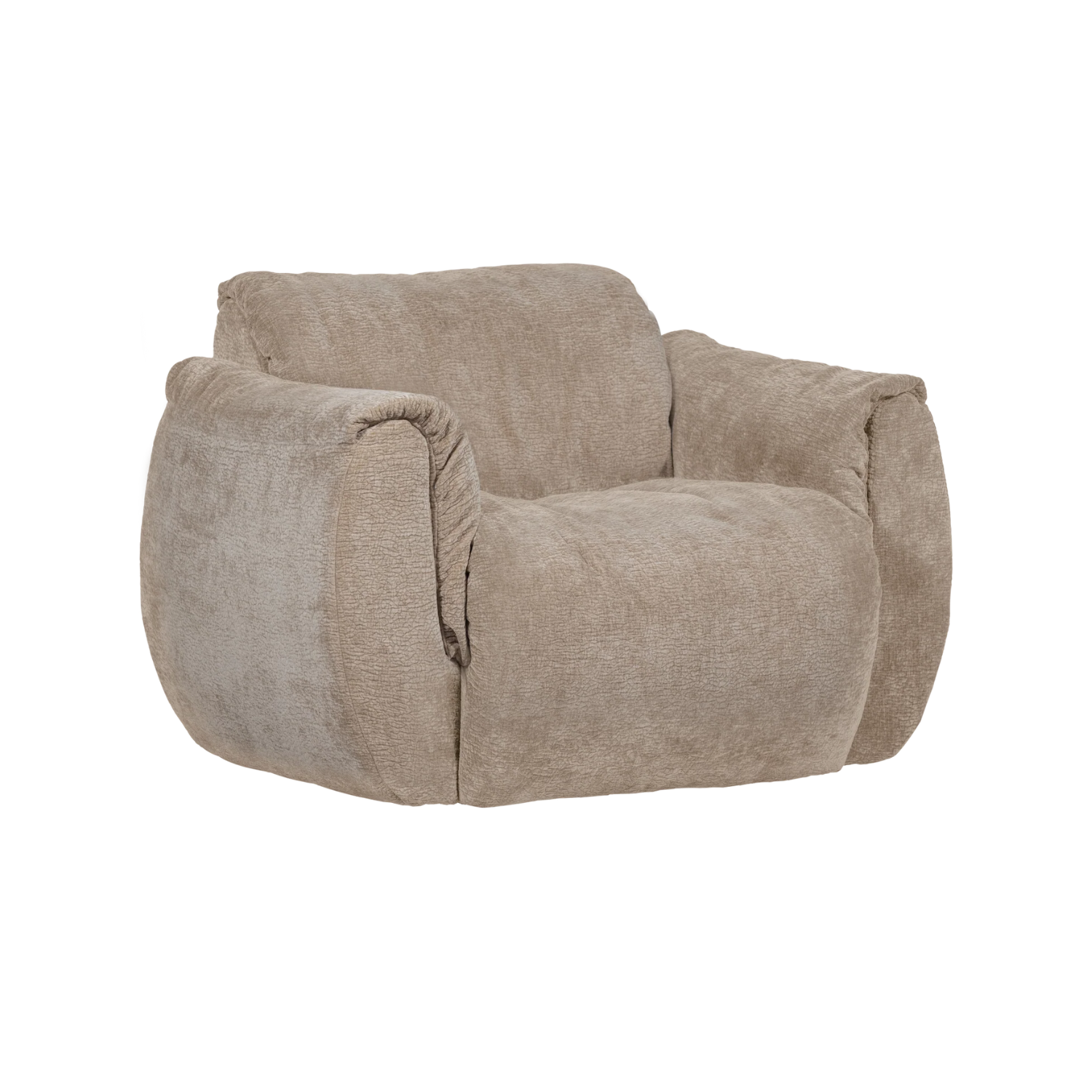 BAGGY 3D Sand Swivel Armchair