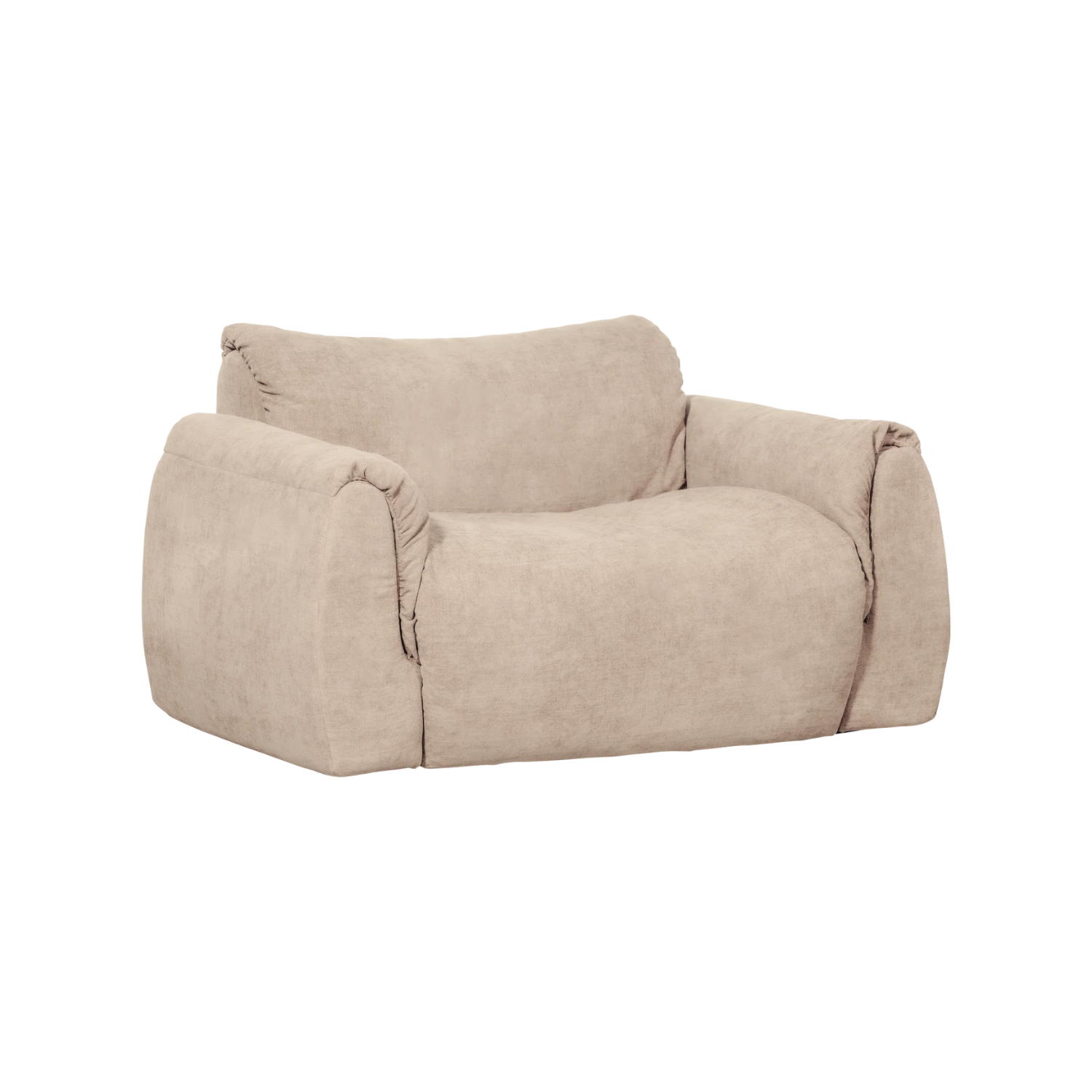Fauteuil BAGGY zandkleurig