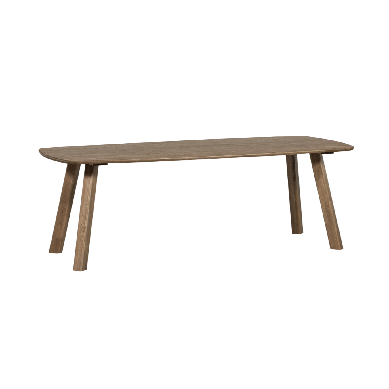 Ovaler Tisch TABLO braun