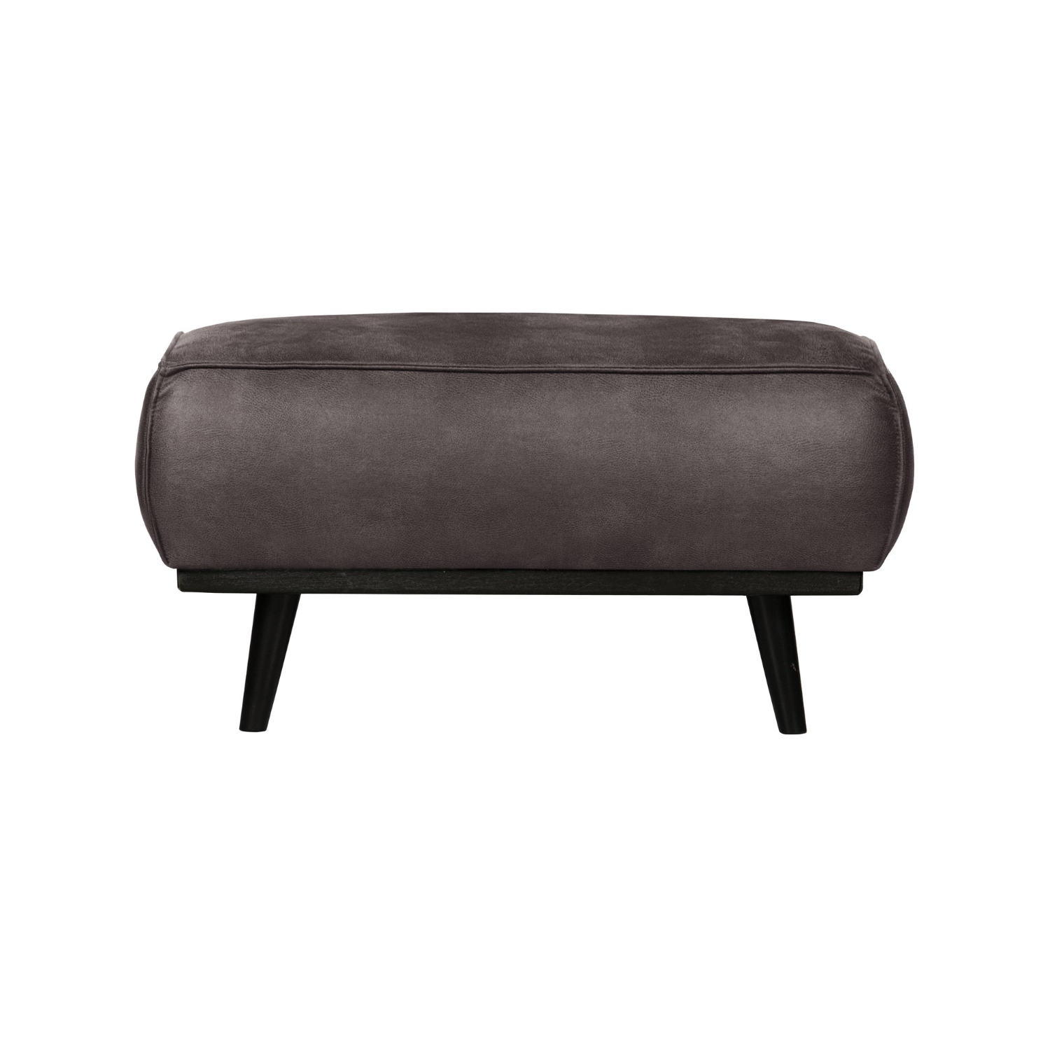 STATEMENT pouf dark gray eco-leather