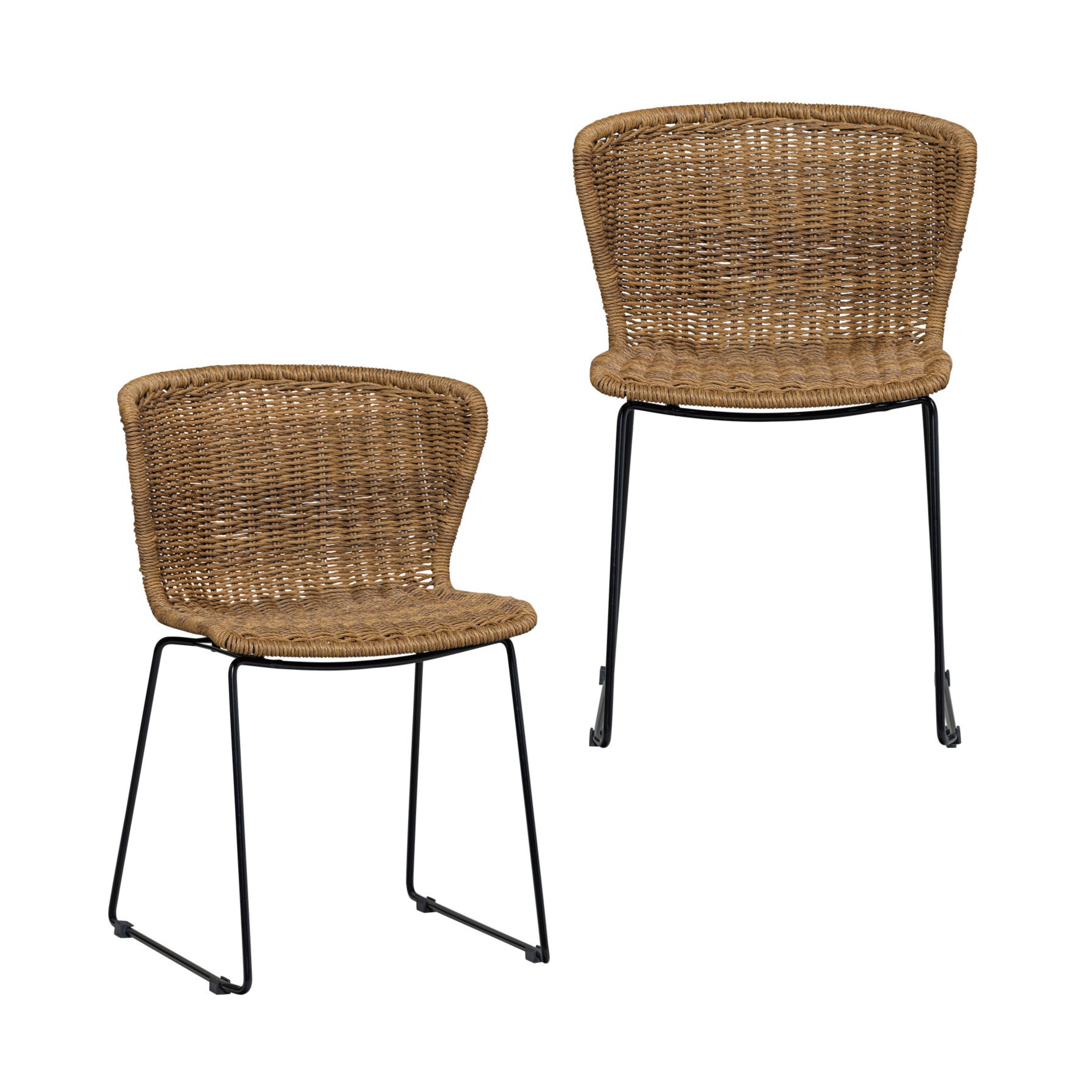 Gartenstuhl-Set WINGS Rattan