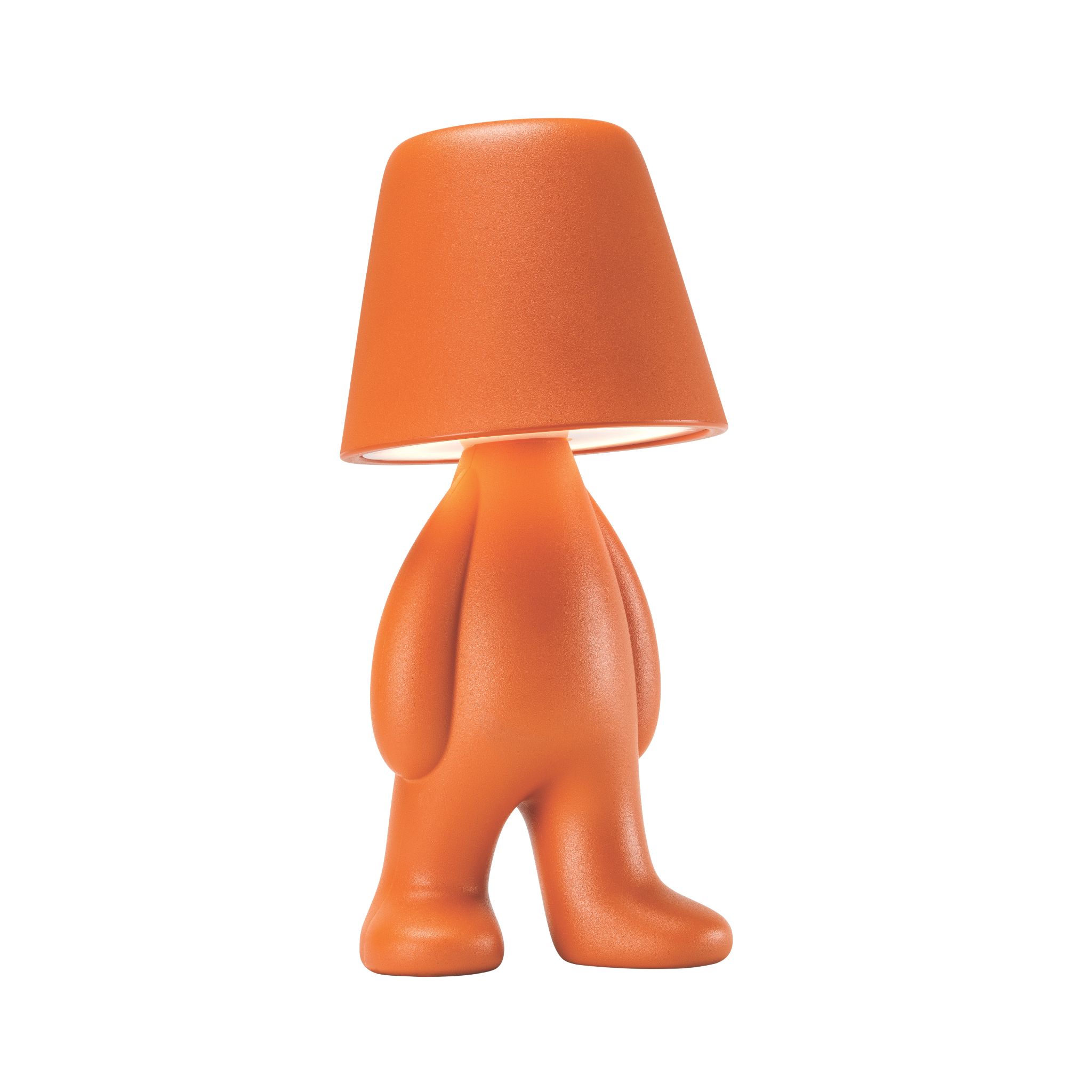 BIGGER BROTHER lamp in orange