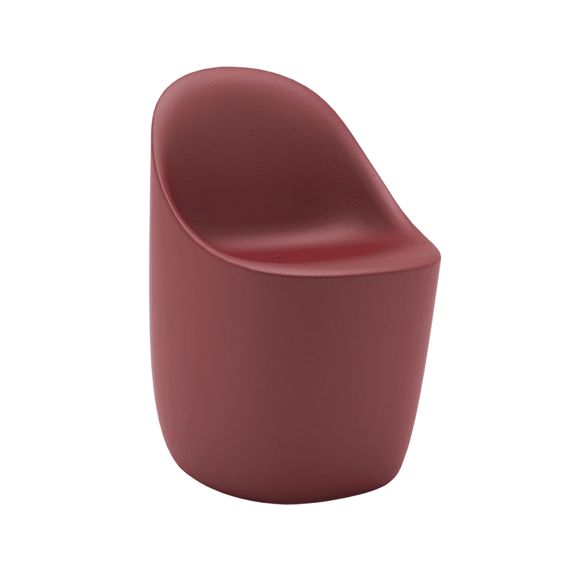 COBBLE outdoor chair in burgundy