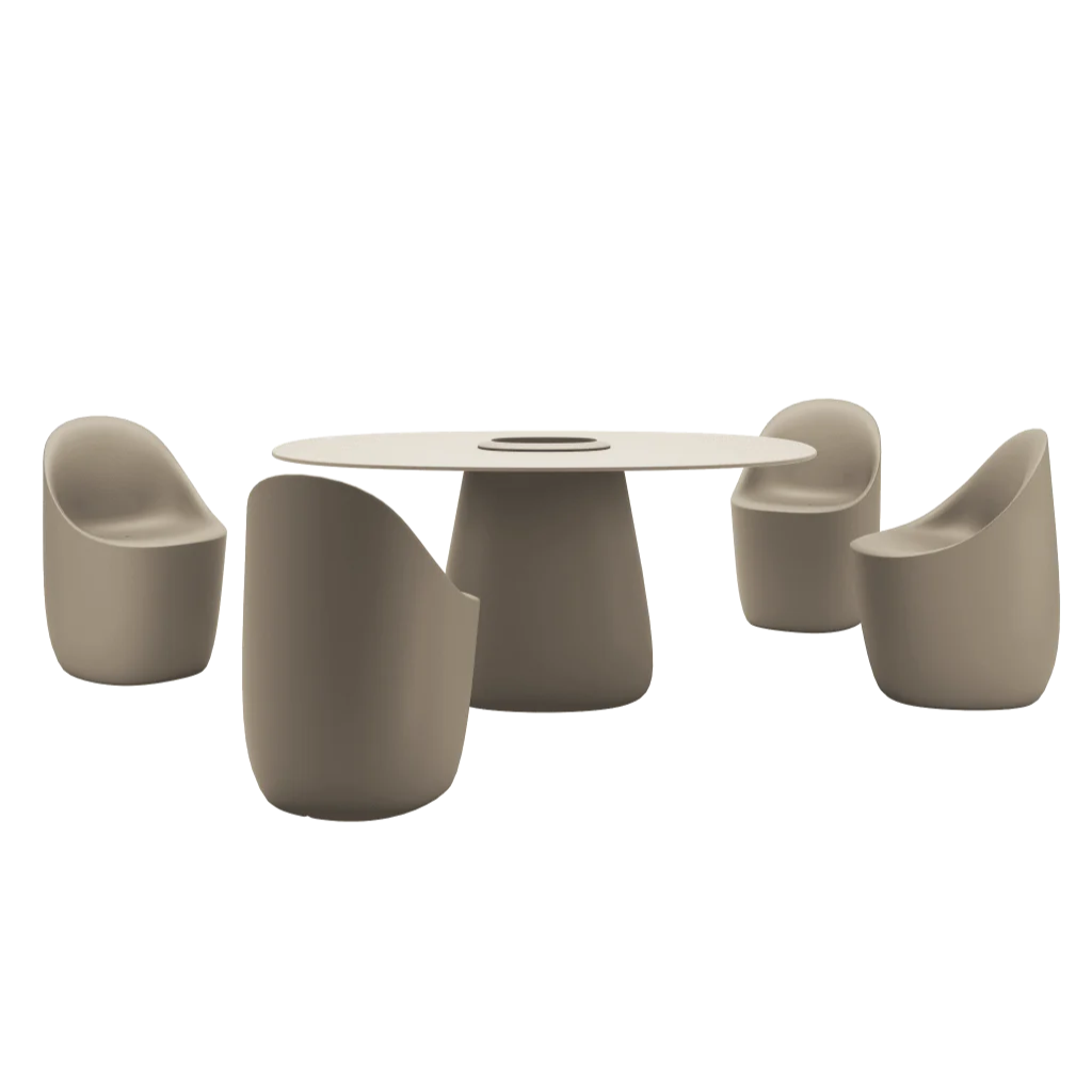 Buitenstoel COBBLE taupe