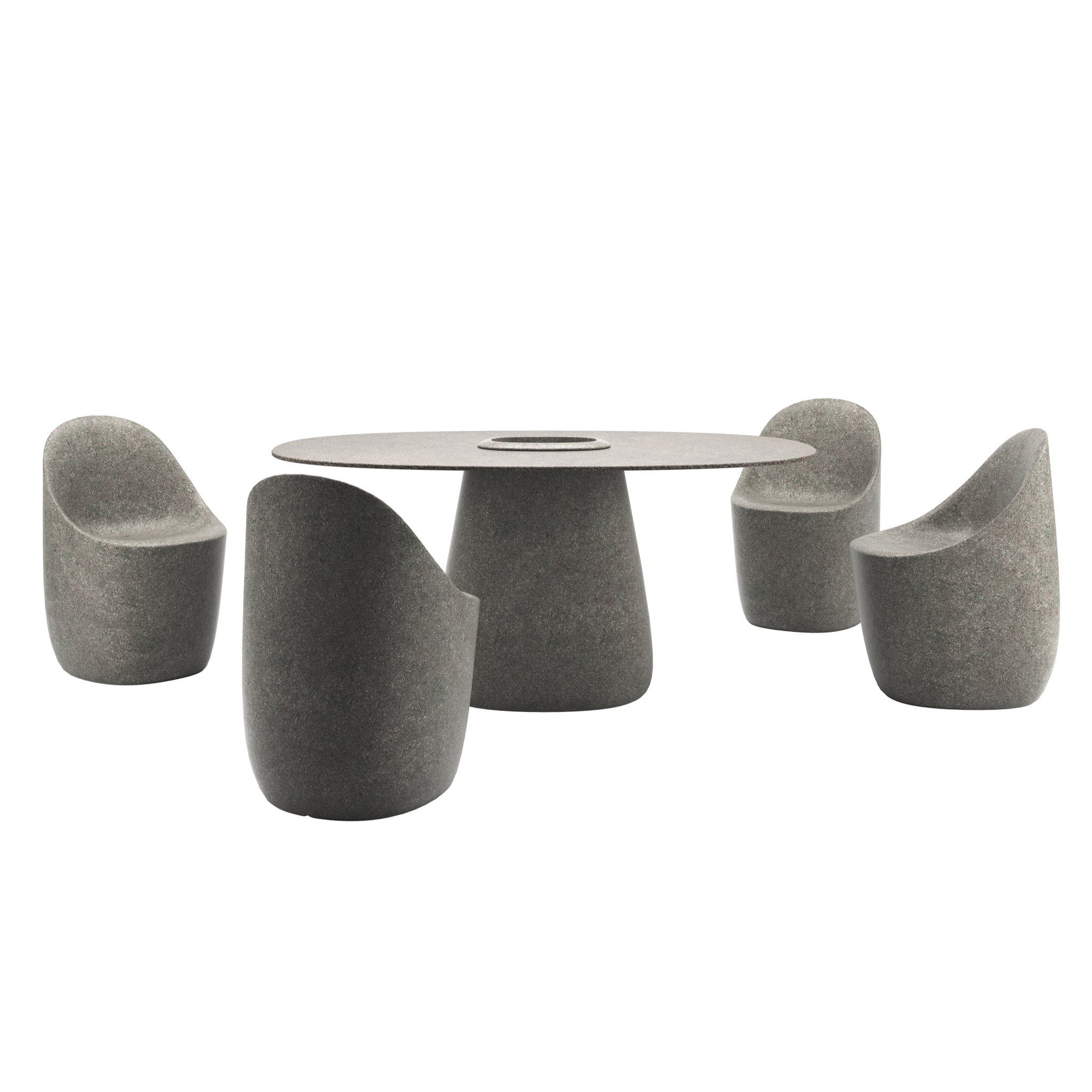 COBBLE outdoor chair gray
