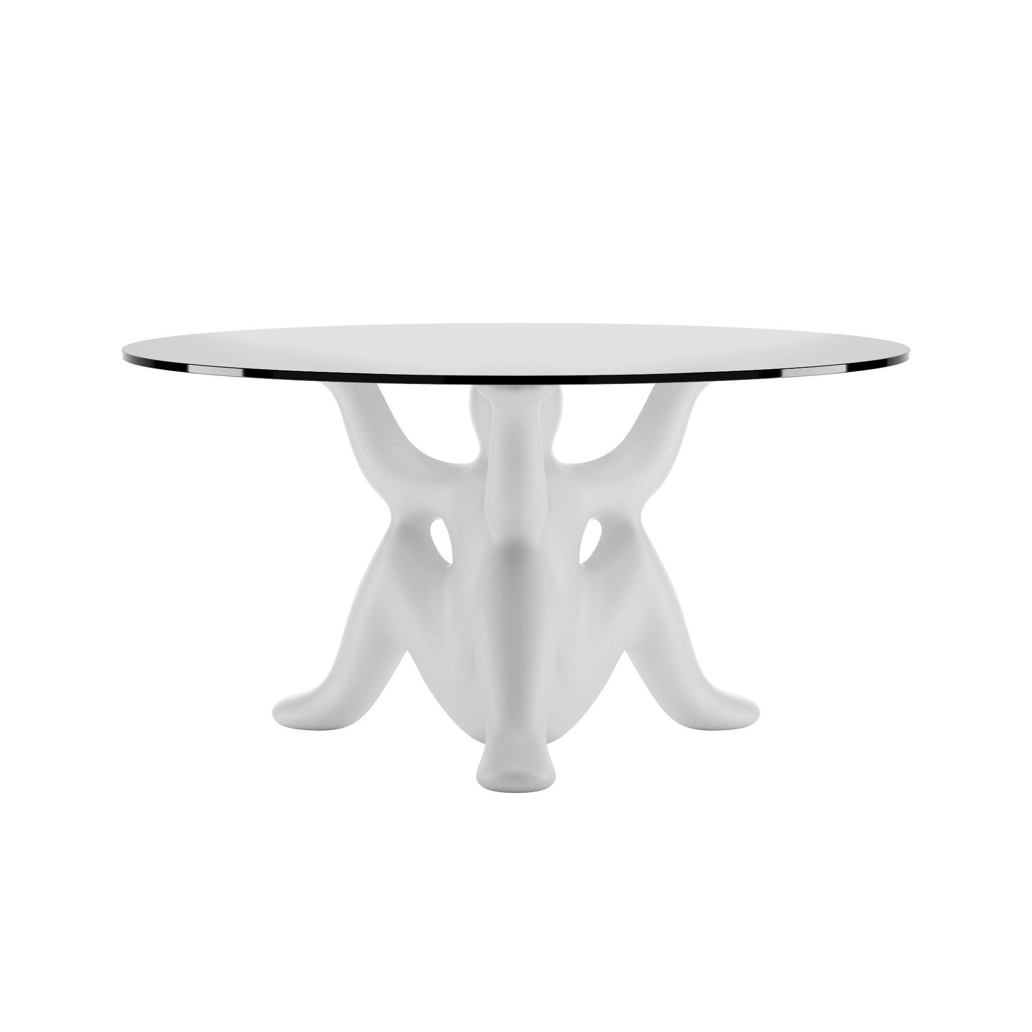 Runder Tisch HELPYOURSELF weiß