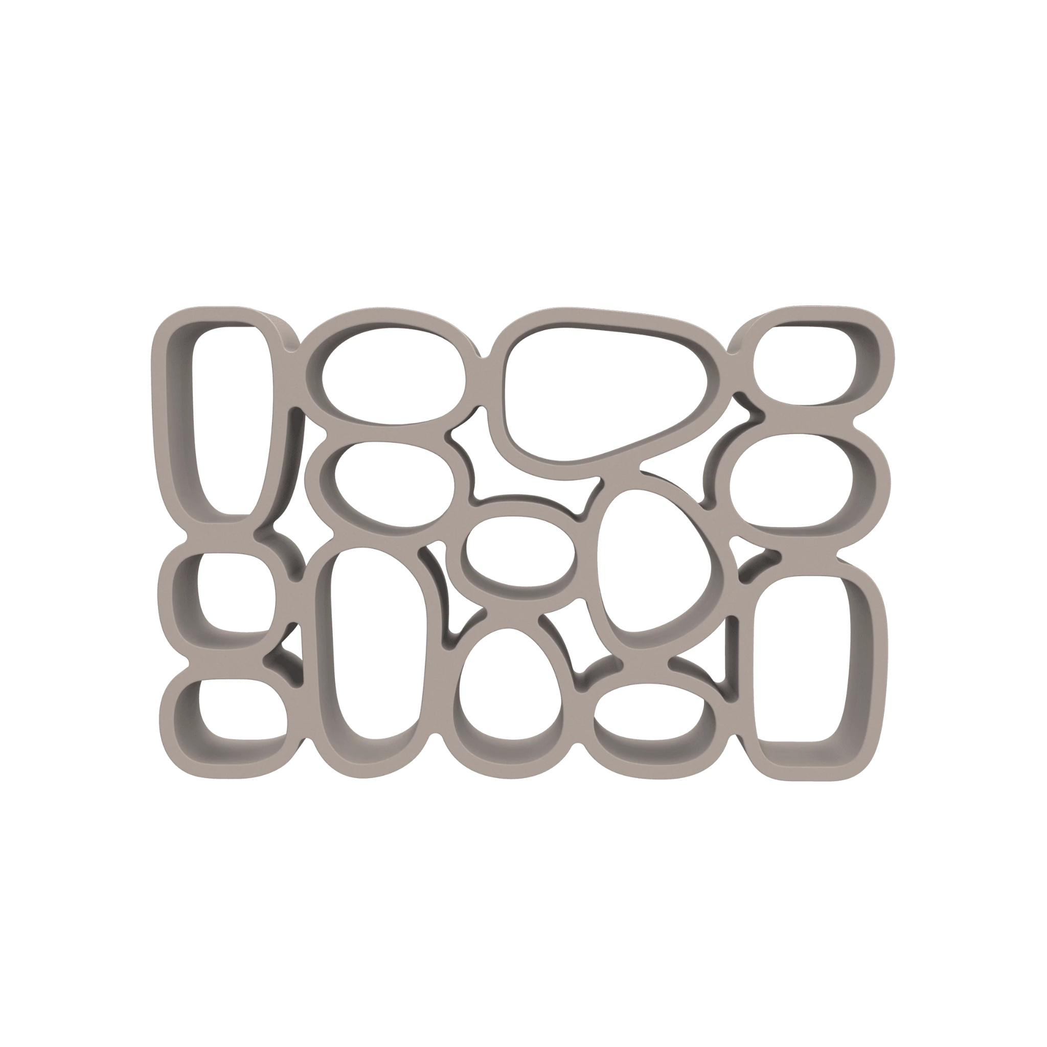 Boekenkast KOIBUCHI grijs